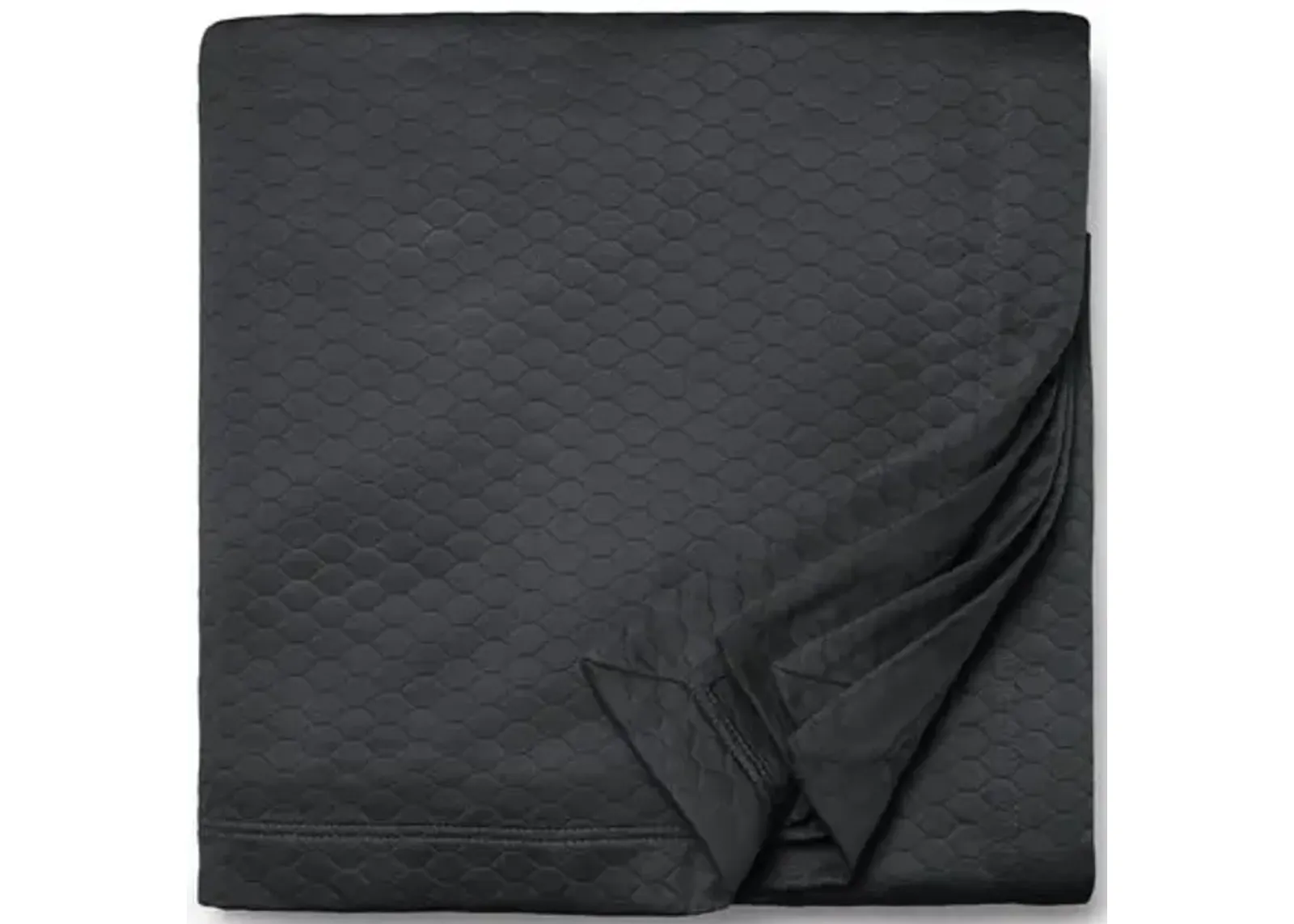 Favo Coverlet - SFERRA - Black