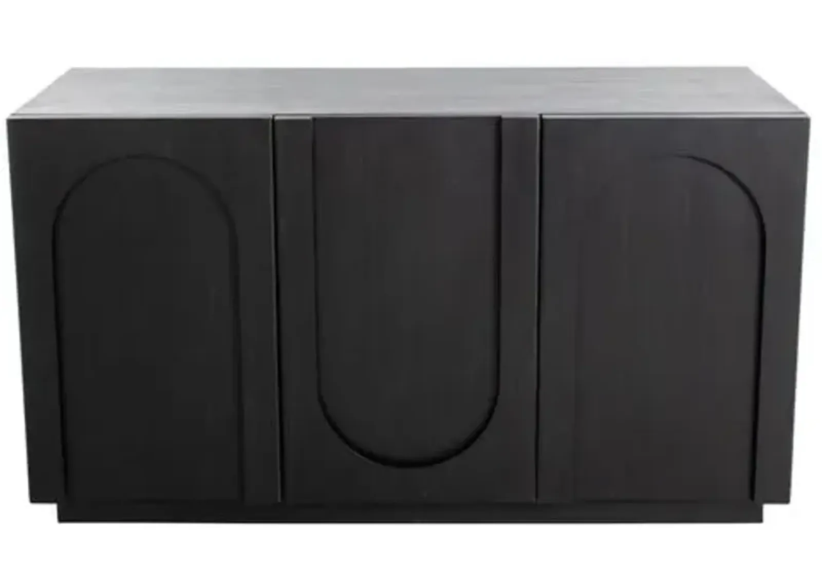 Natalia Cabinet - Ebonized Brown - Gabby - Black