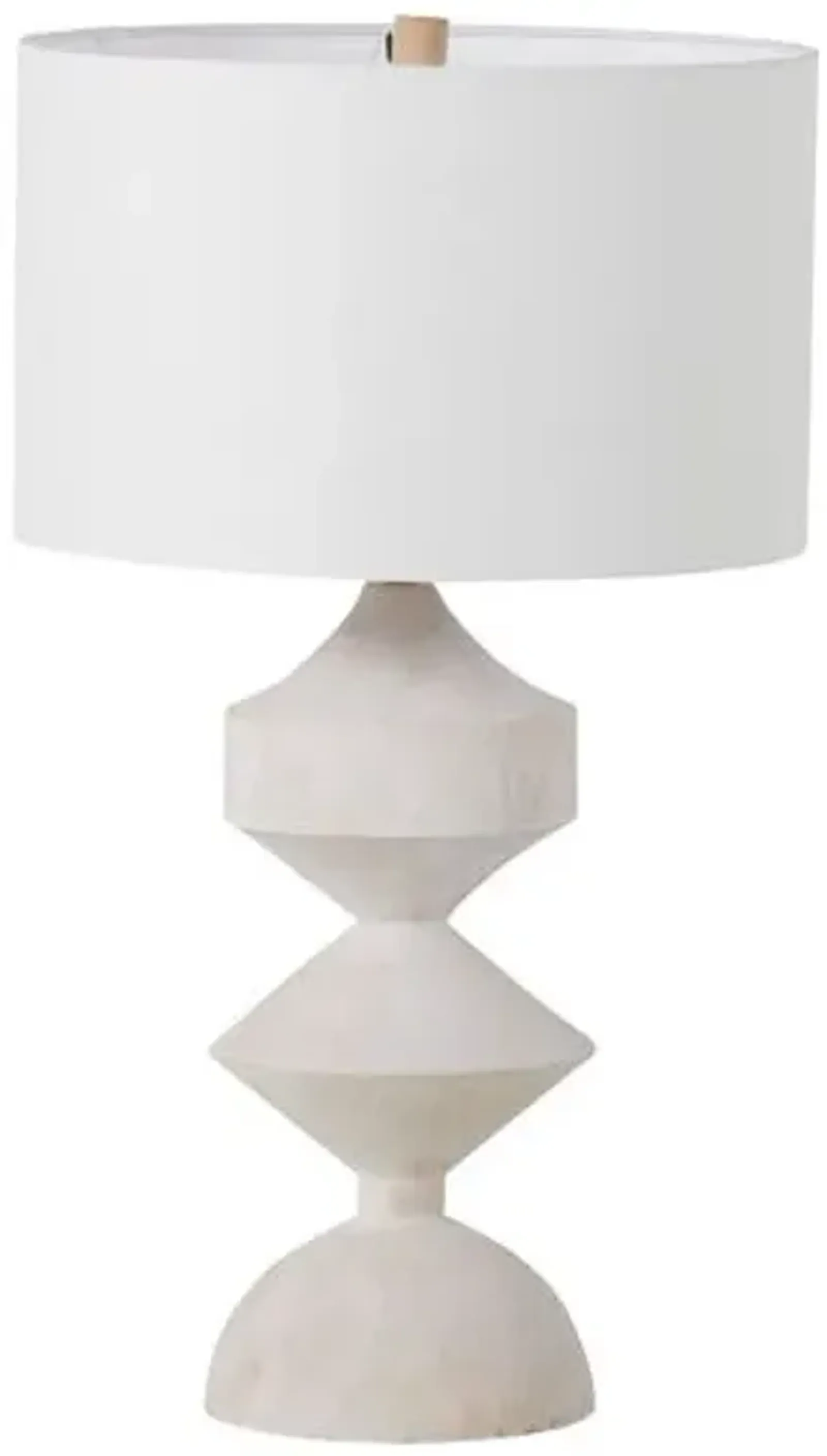 Maddox Table Lamp - Plaster White - Gabby