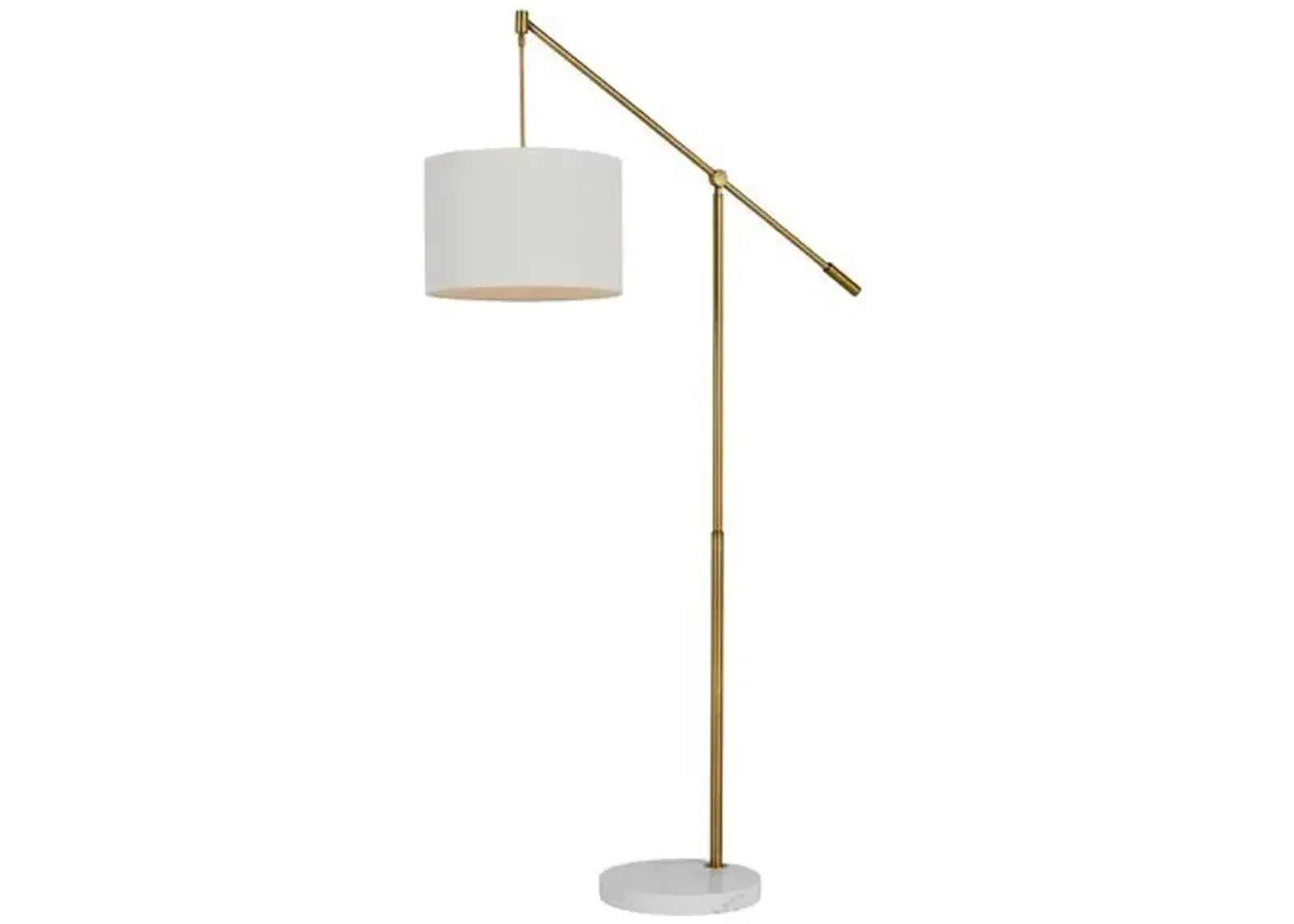 Fulton Floor Lamp - Antique Gold - Gabby