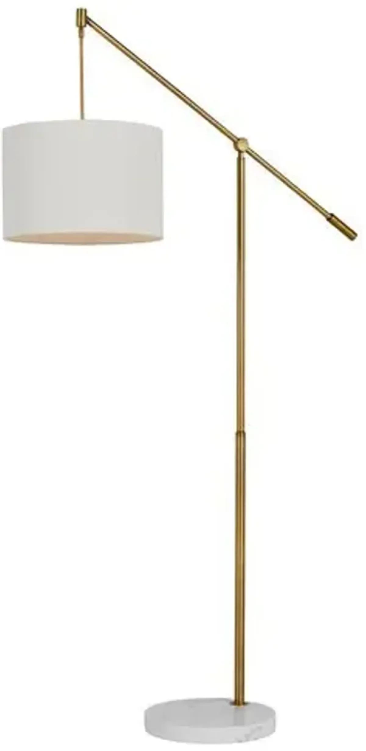 Fulton Floor Lamp - Antique Gold - Gabby