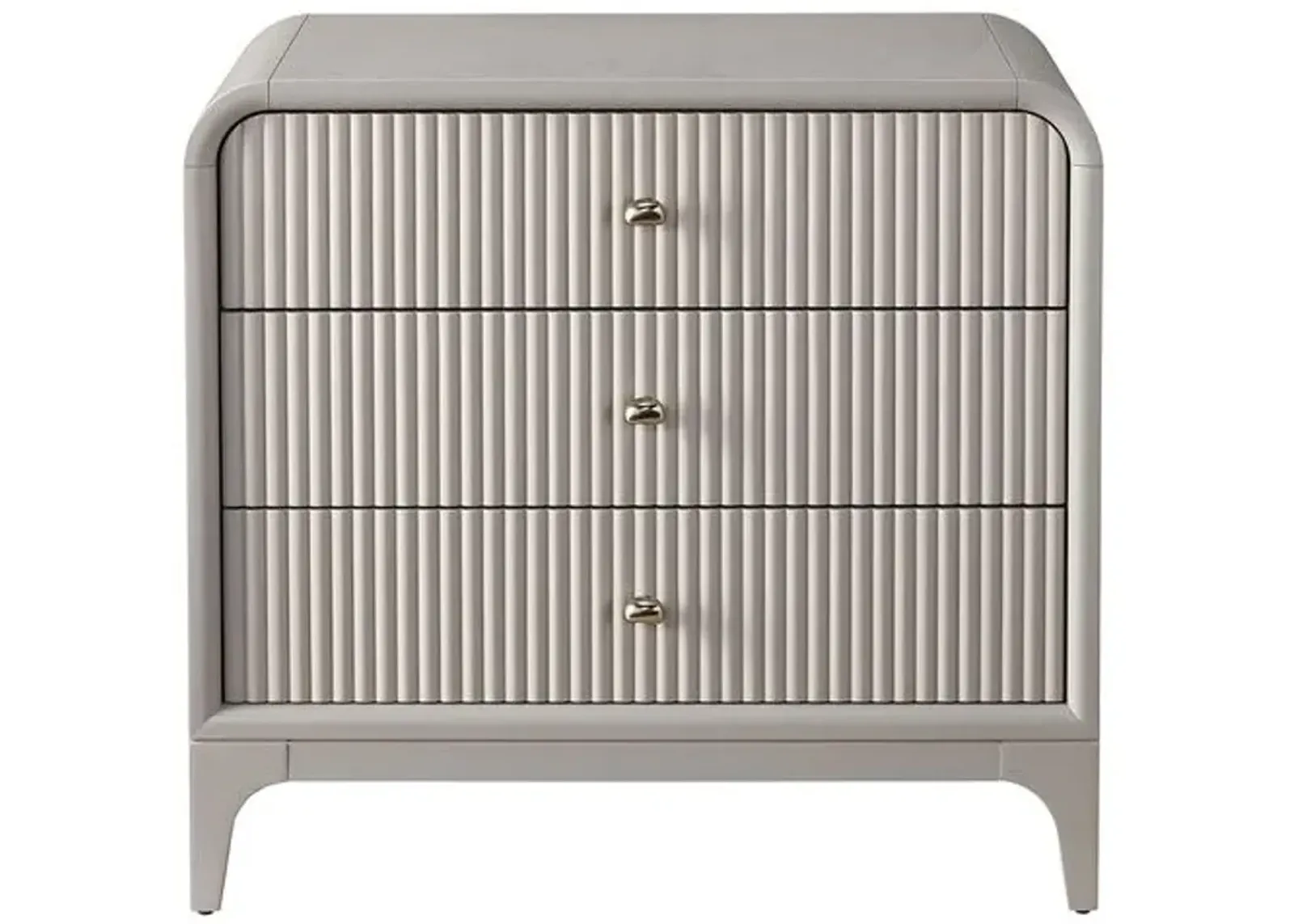 Tranquility Elevation 3-Drawer Nightstand - Gray Moonstone - Miranda Kerr Home