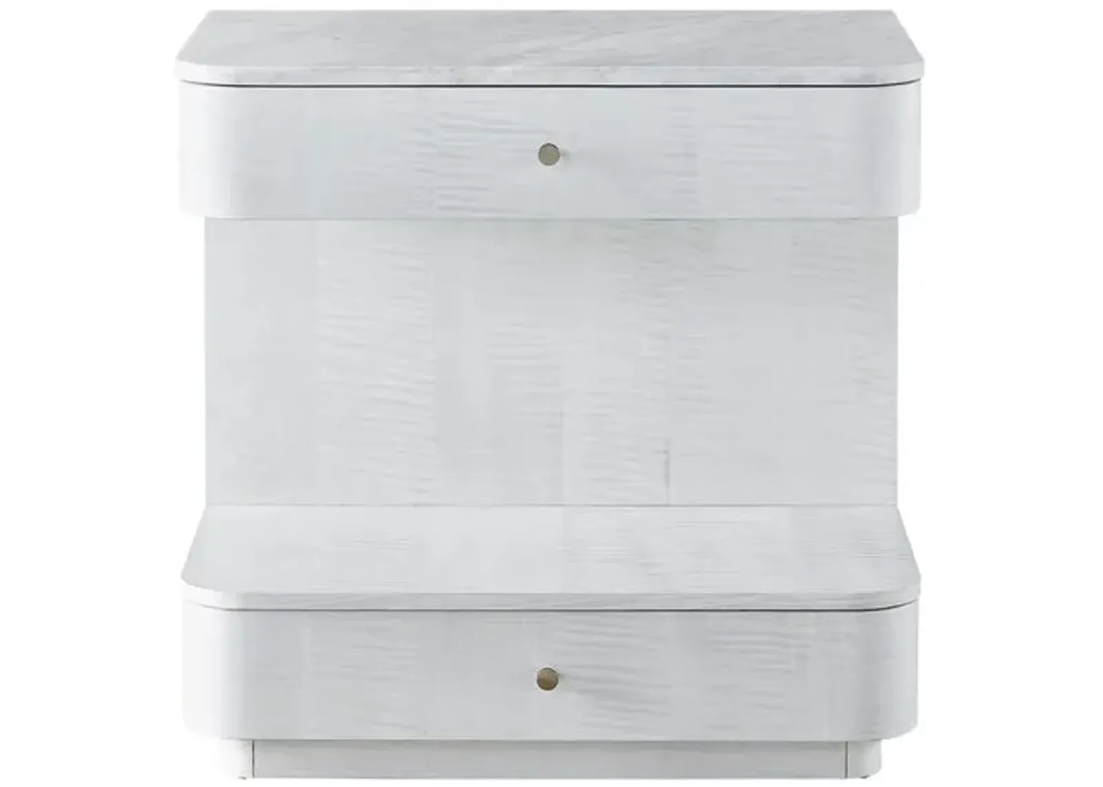 Tranquility Paris 2-Drawer Nightstand - Blanc Sycamore - Miranda Kerr Home