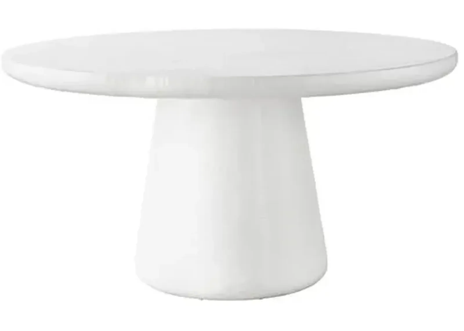 Tranquility Truffle 60" Round Dining Table - Milky Mushroom - Miranda Kerr Home