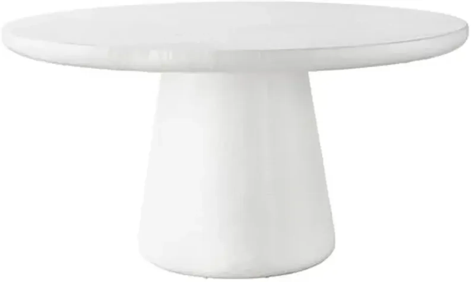 Tranquility Truffle 60" Round Dining Table - Milky Mushroom - Miranda Kerr Home