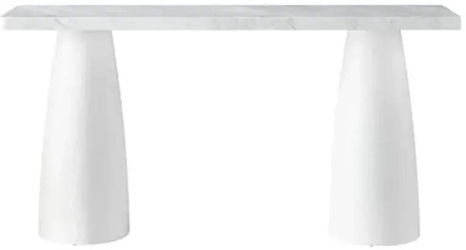 Tranquility Harmony White Carrara Console - Milky Mushroom - Miranda Kerr Home