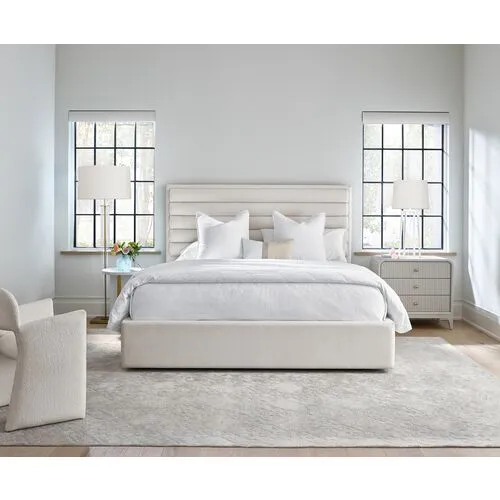 Tranquility Upholstered Bed - Cottony Ivory - Miranda Kerr Home