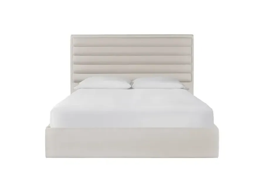 Tranquility Upholstered Bed - Cottony Ivory - Miranda Kerr Home