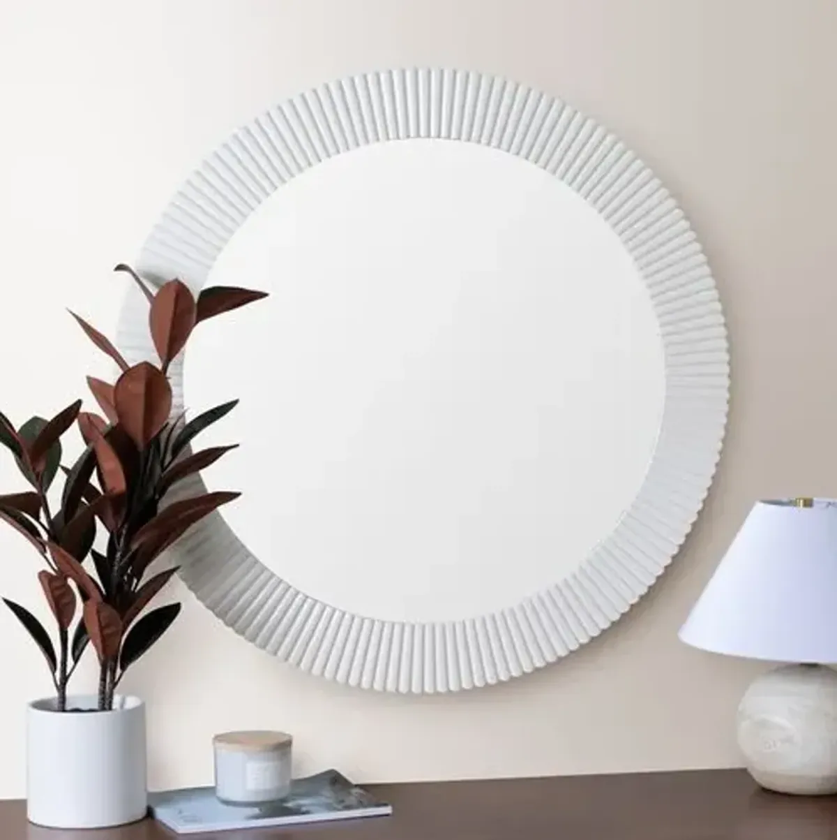 Josie Round Wall Mirror