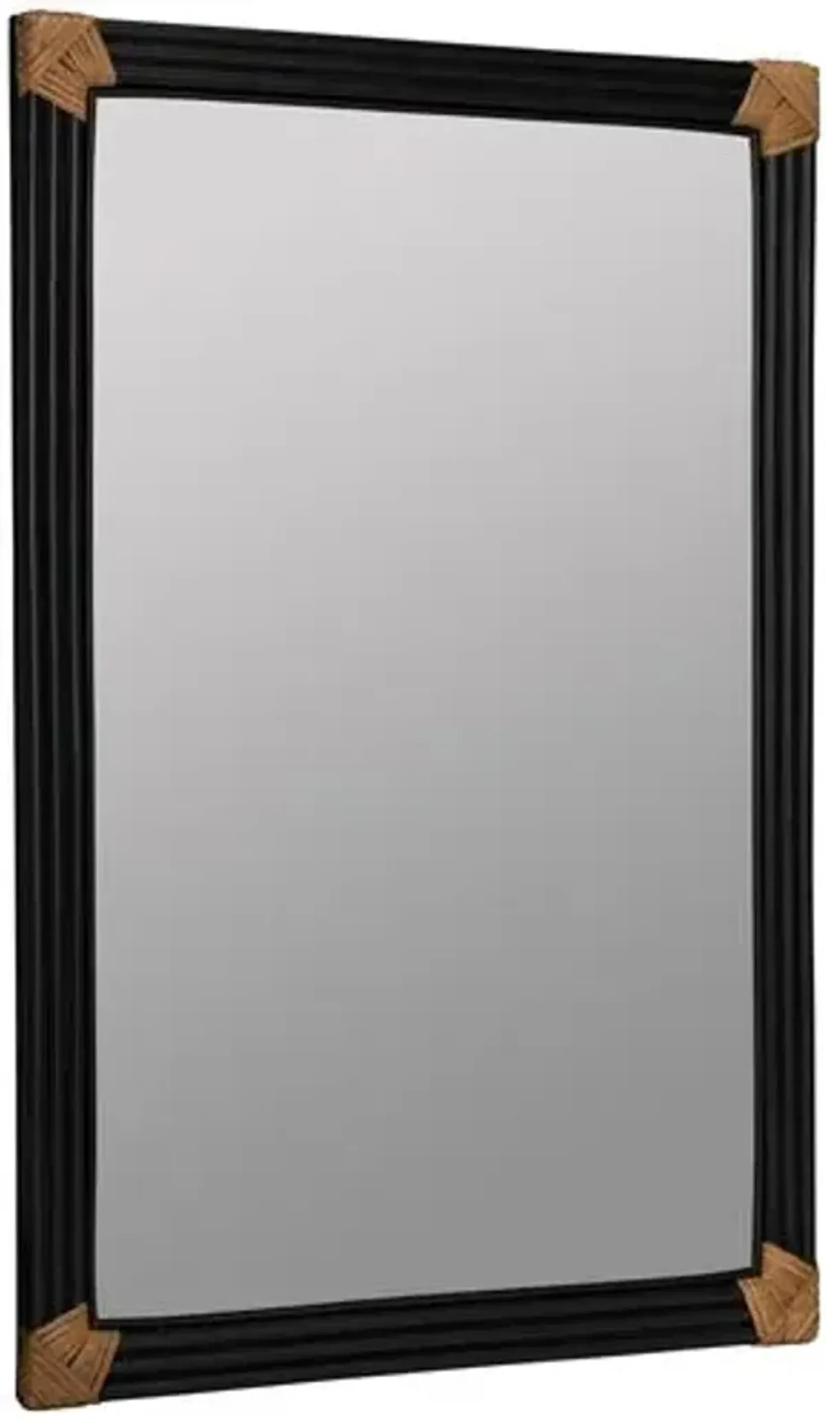 Luca Wall Mirror - Black/Natural