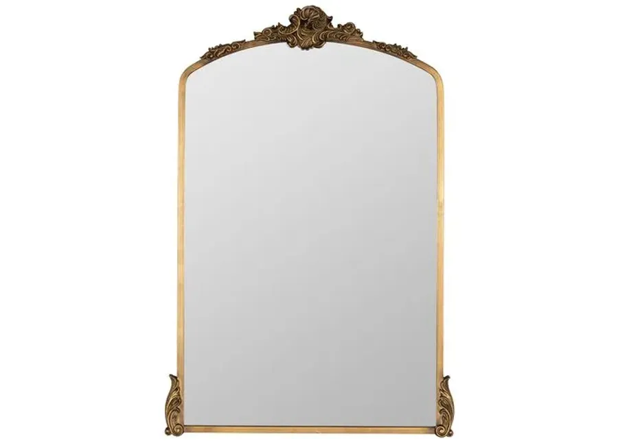 Arabella Ornate Wall Mirror - Antique Gold