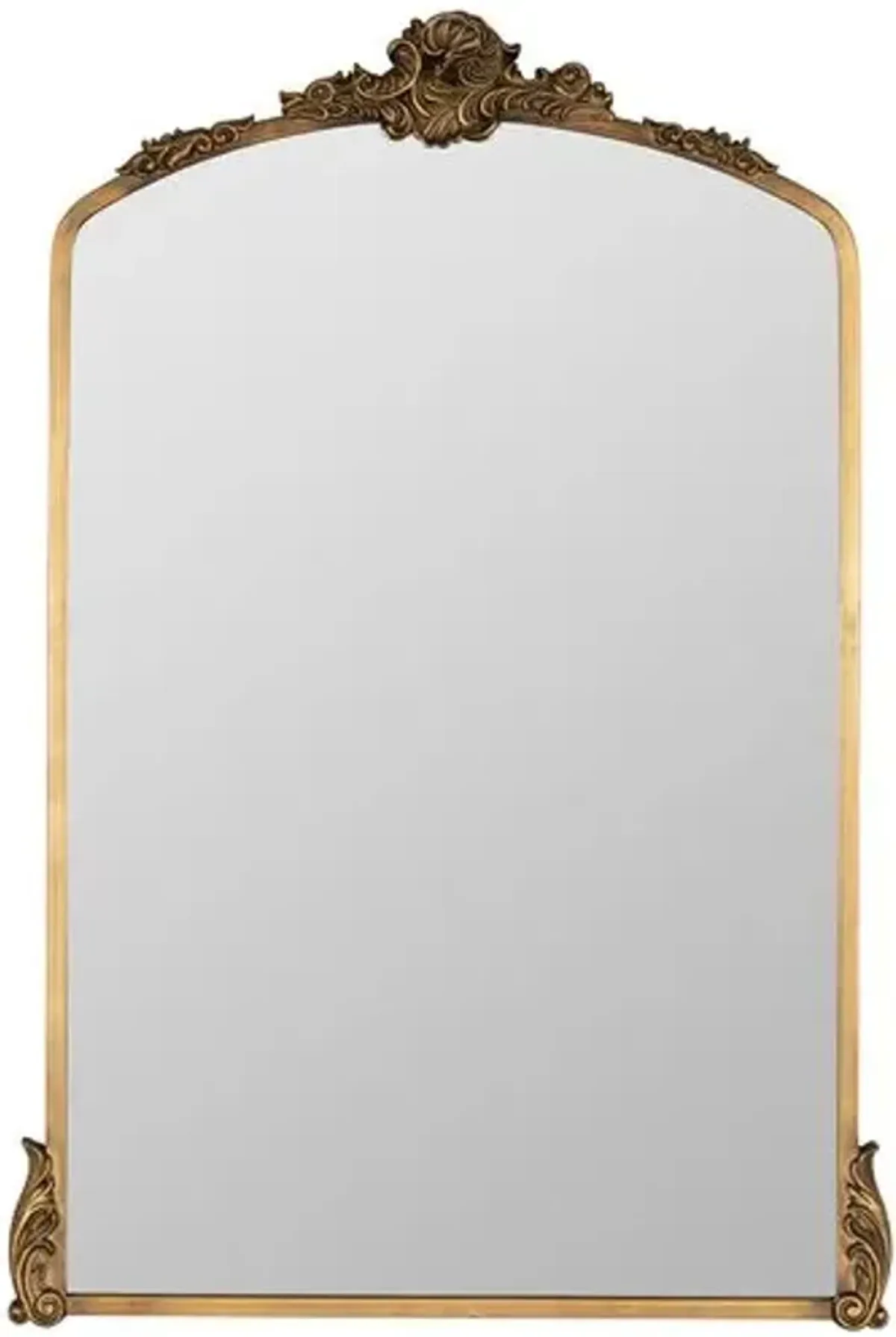 Arabella Ornate Wall Mirror - Antique Gold