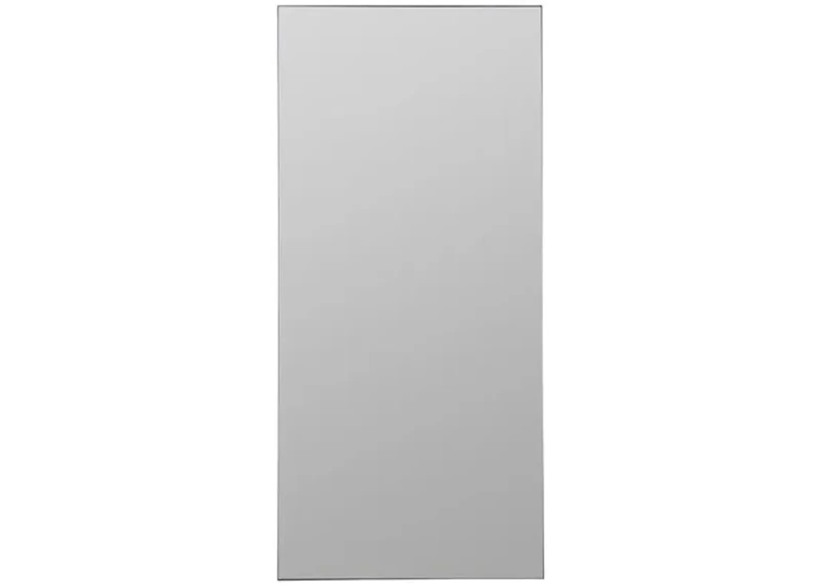 Dallas Floor Mirror - Silver