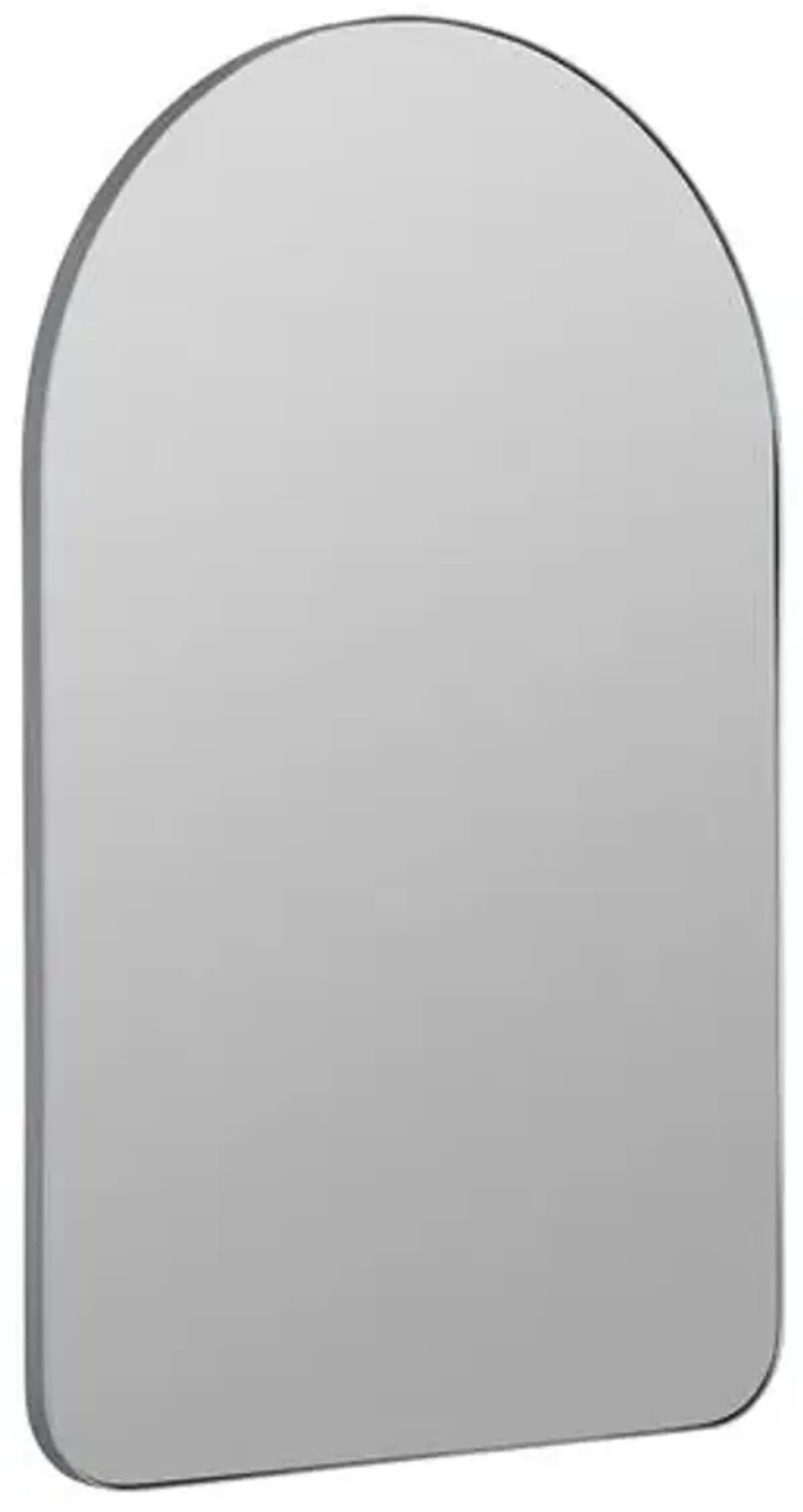 Grayson Arched Wall Mirror - Silver