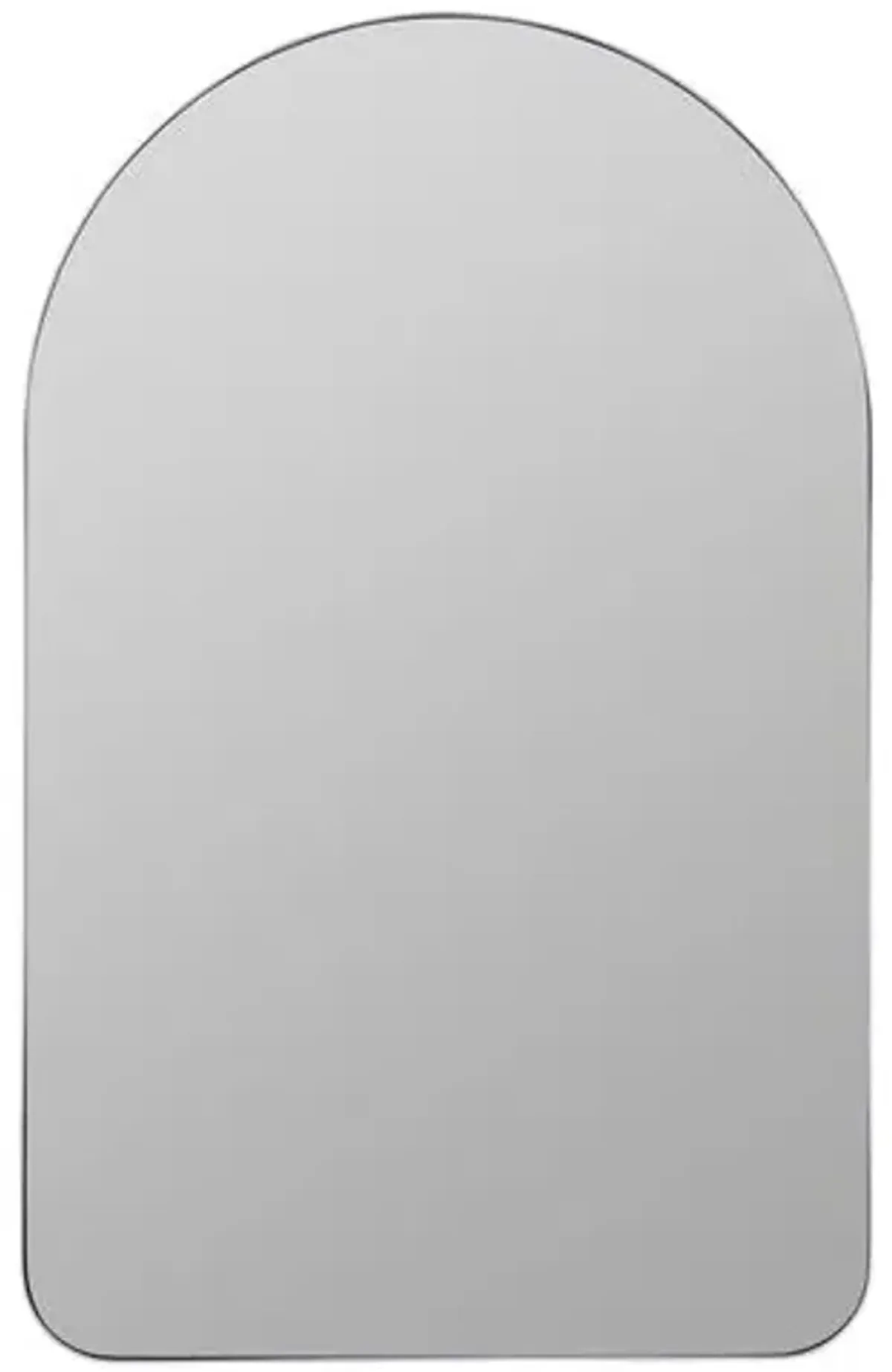 Grayson Arched Wall Mirror - Silver