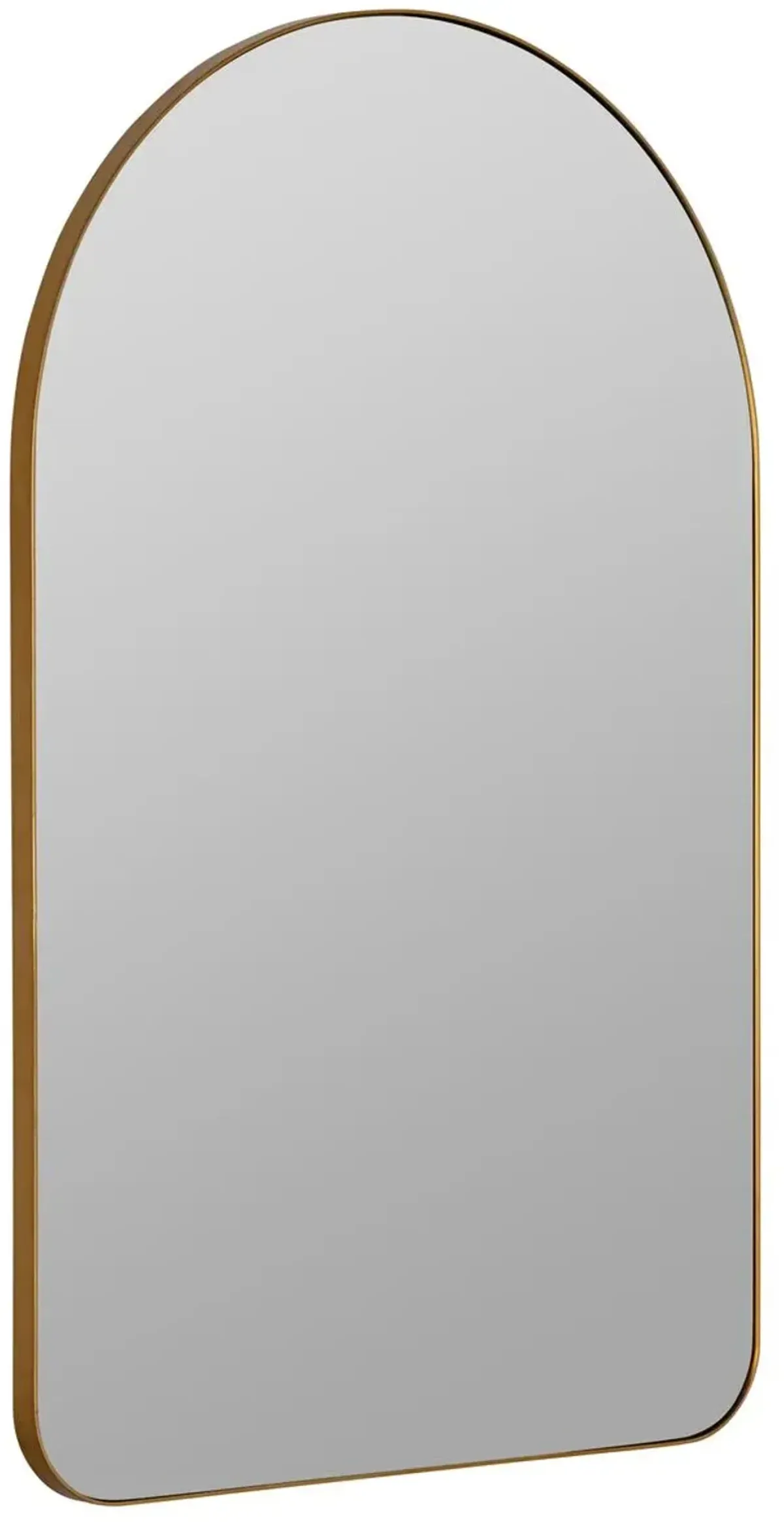 Grayson Arched Wall Mirror, Gold