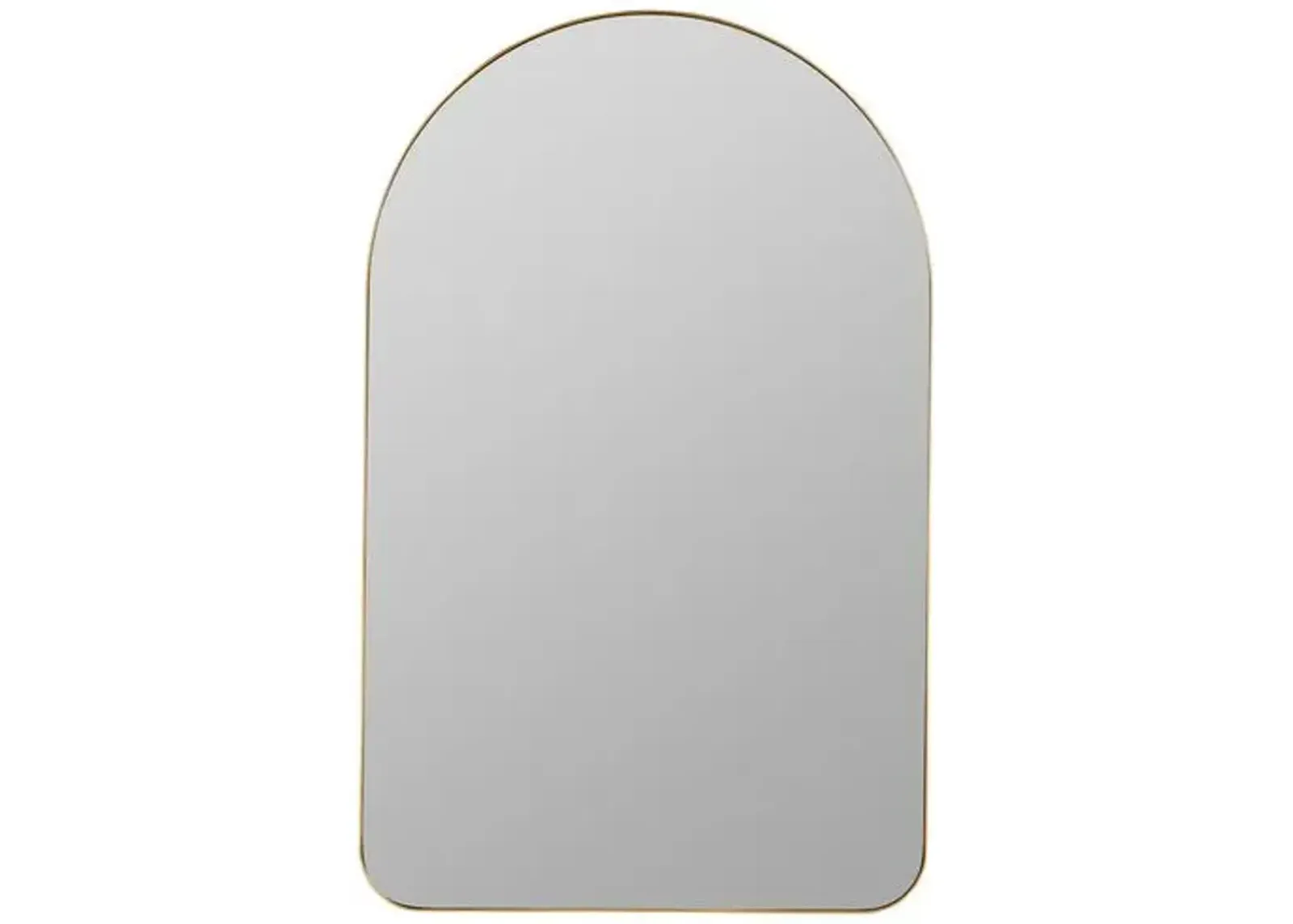 Grayson Arched Wall Mirror - Gold