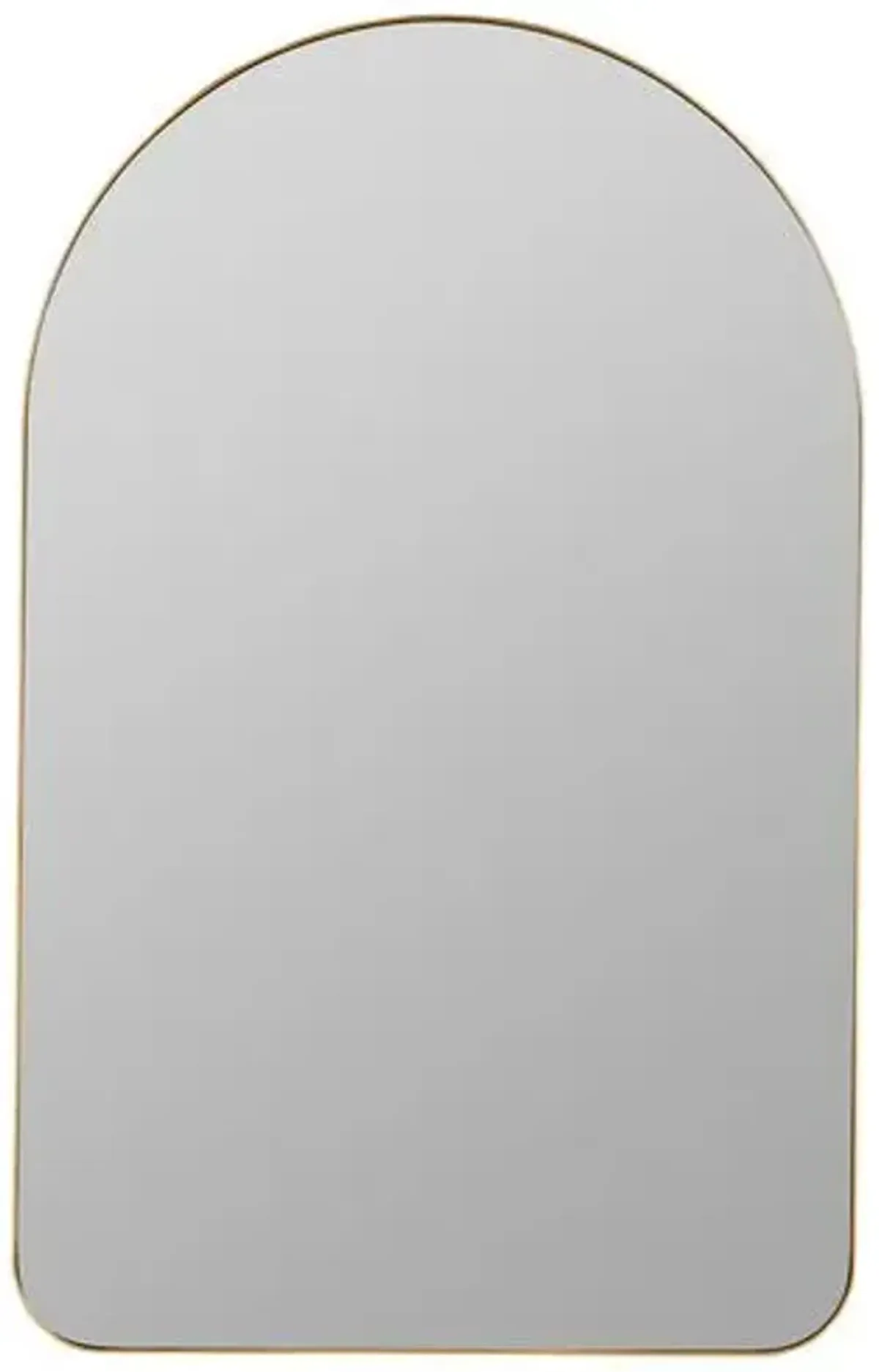 Grayson Arched Wall Mirror - Gold