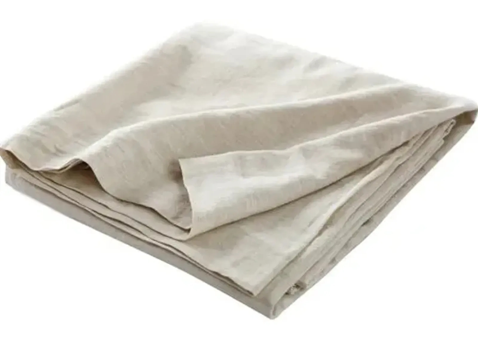 Linen Sheet Set - Pom Pom at Home - White, 300 Thread Count, Egyptian Cotton Sateen, Soft and Luxurious