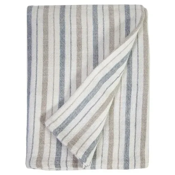 Naples Blanket - Pom Pom at Home - Ivory