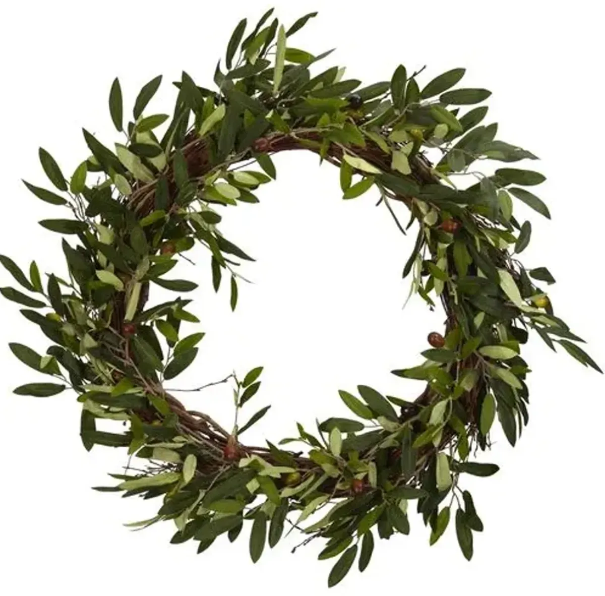 20" Olive Wreath - Green