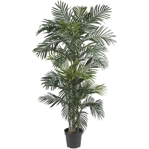 78" Faux Palm Tree - Green