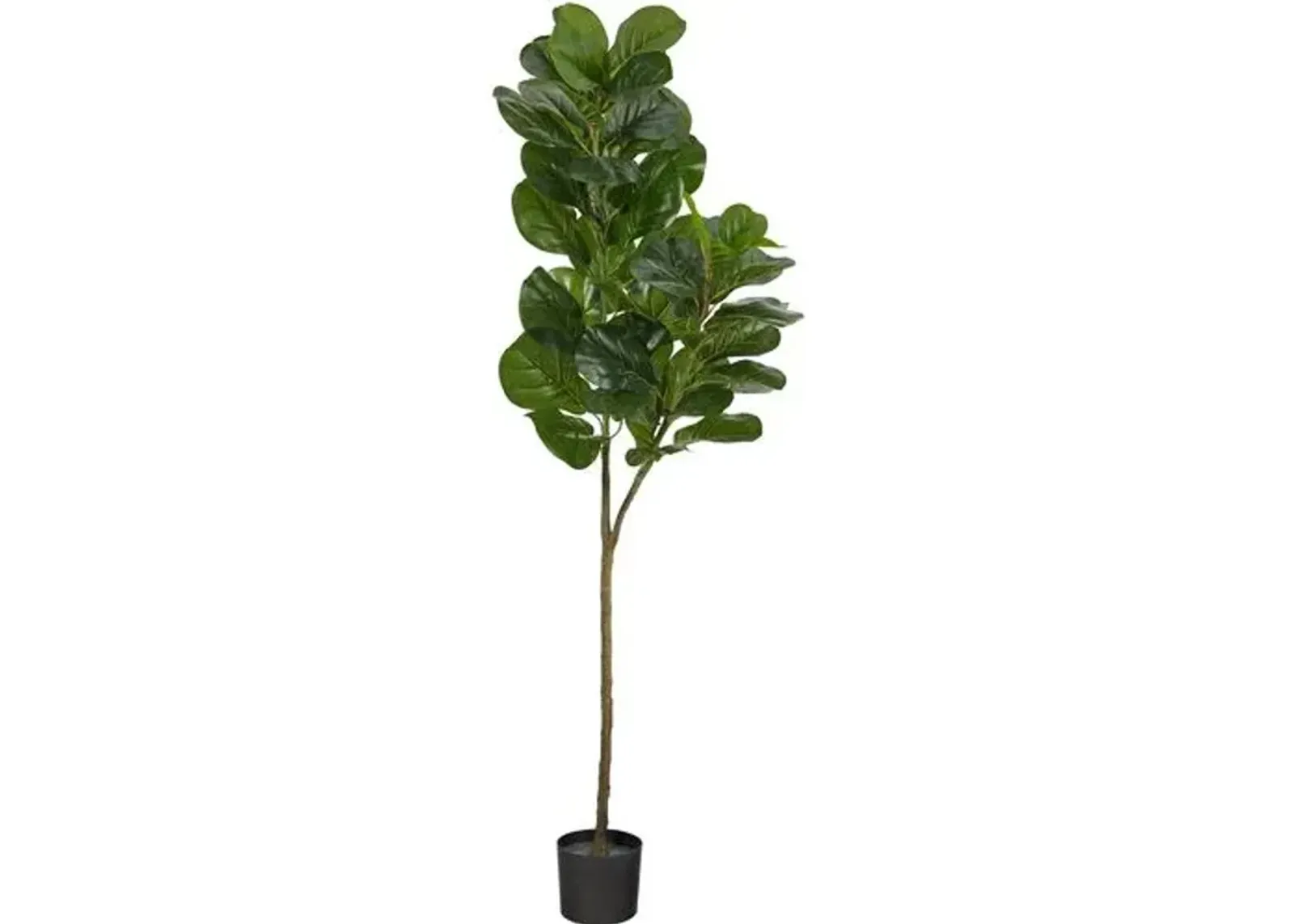 54" Faux Fiddle Leaf Tree - Green