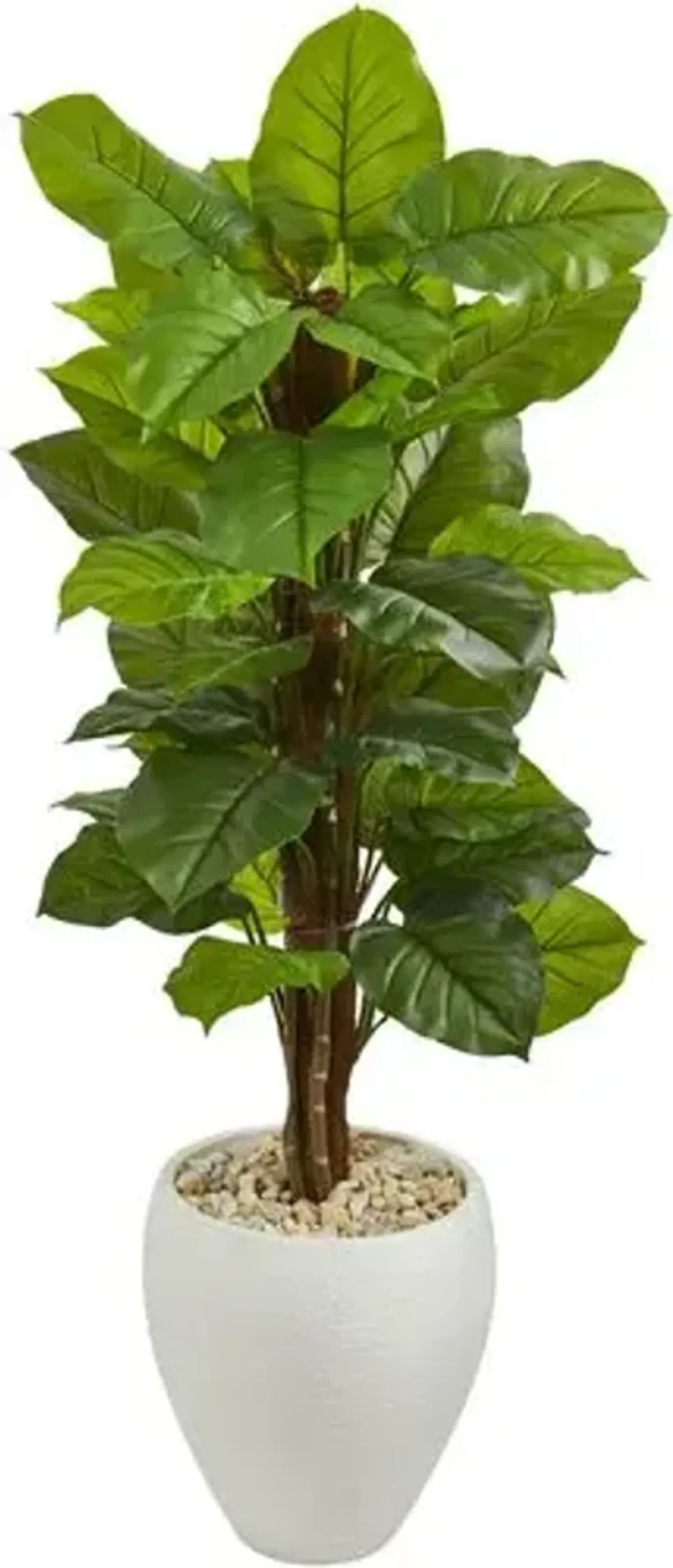 60" Faux Philodendron Tree - Green