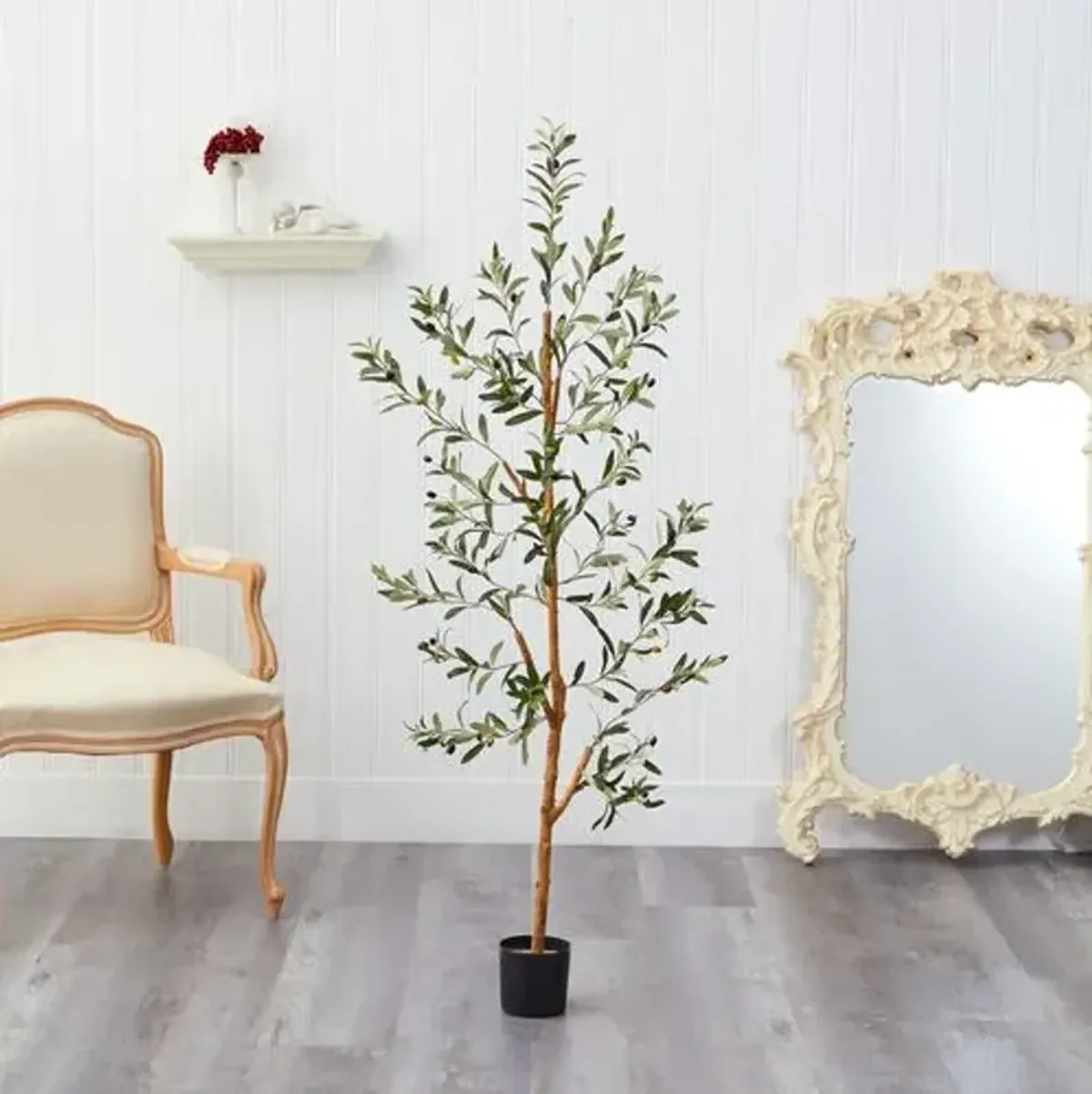 54" Olive Artificial Tree - Green