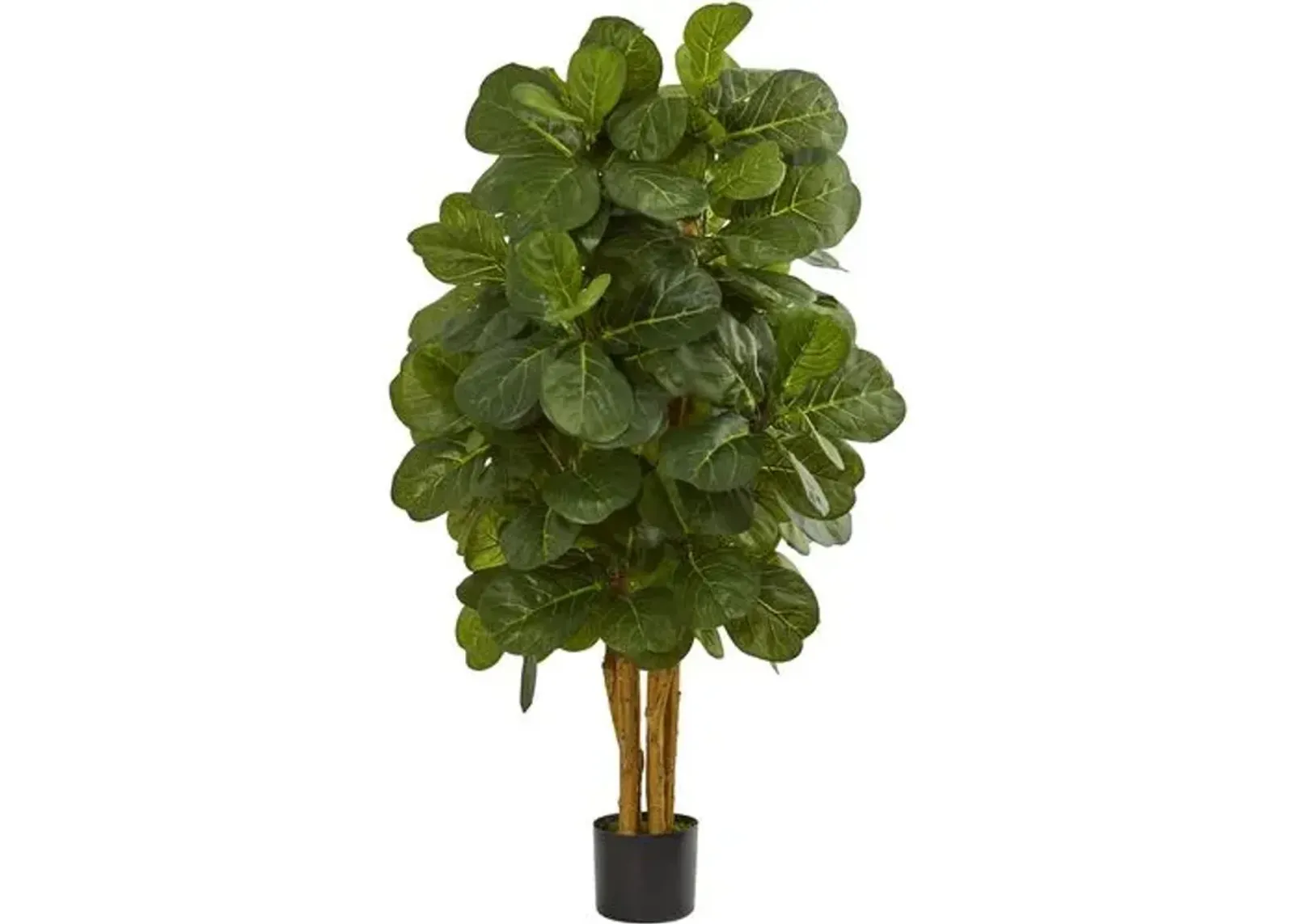 48" Faux Fiddle Leaf Tree - Green