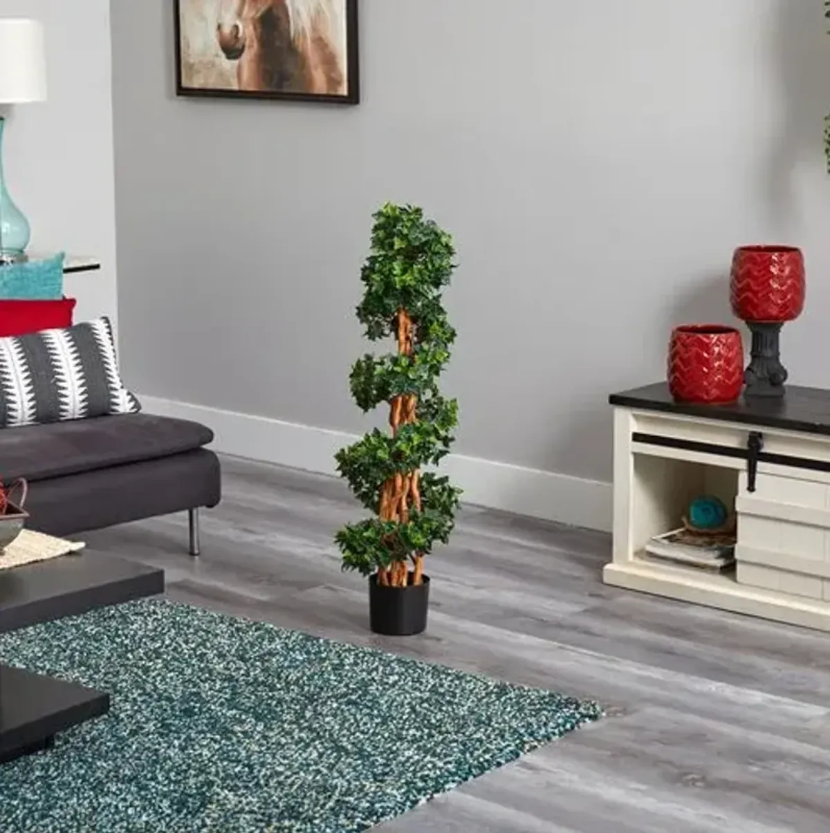 42" Faux Ivy Tree - Green