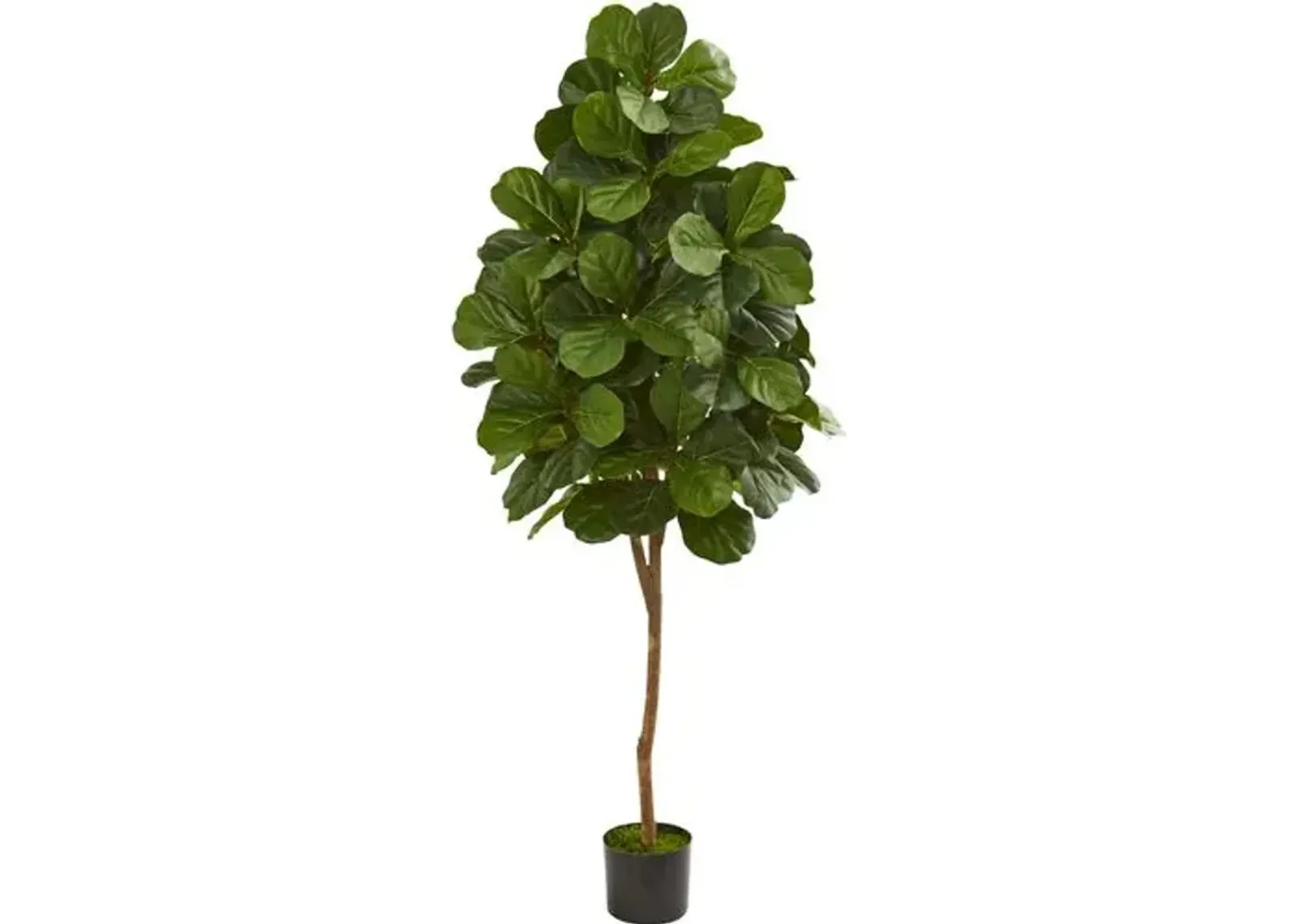 72" Faux Fiddle Leaf Tree - Green