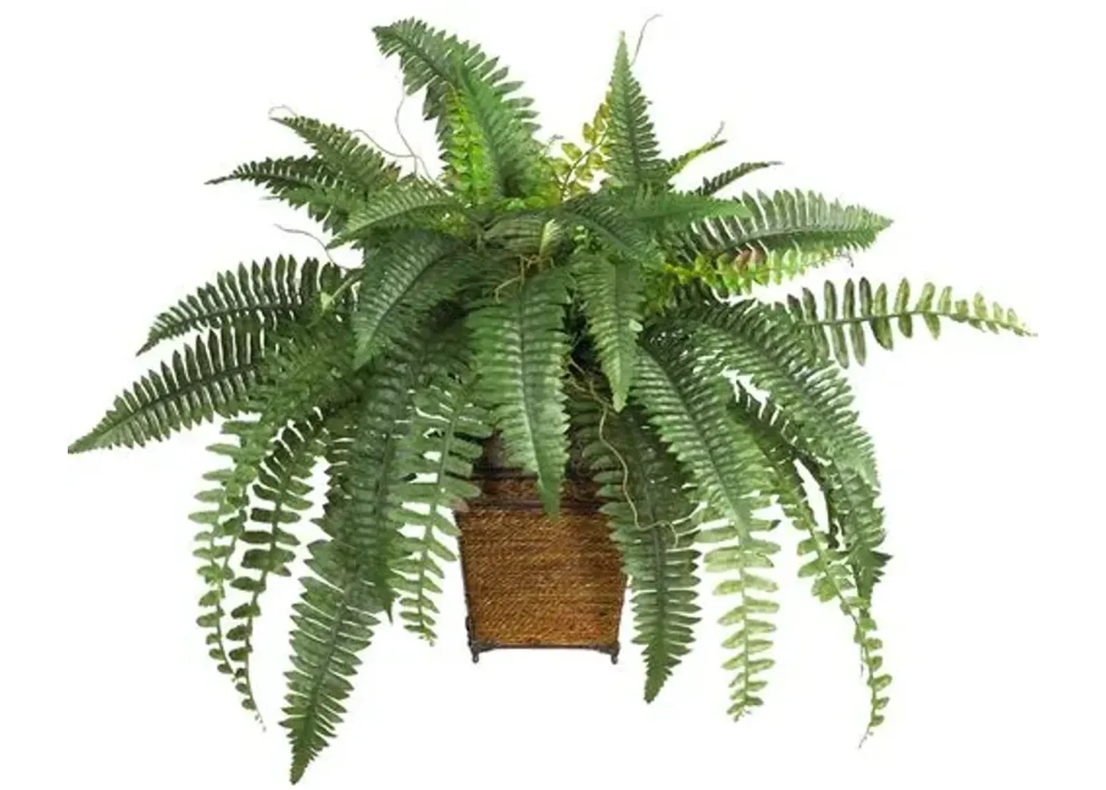 23" Faux Fern Plant - Green