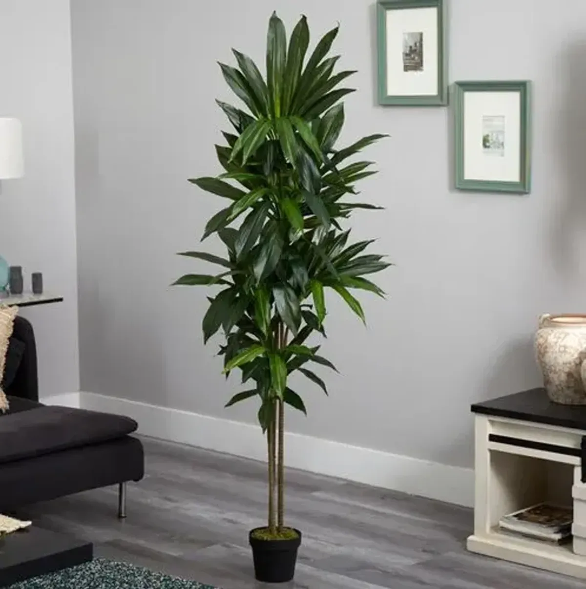 72" Faux Dracaena Plant - Green