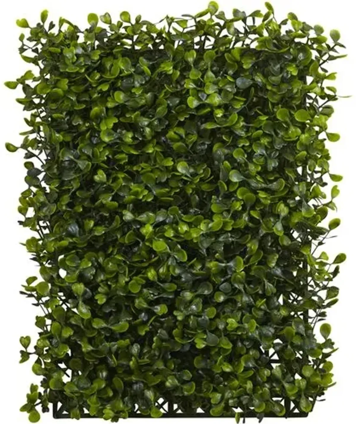 Faux Boxwood Wall Tile - Green