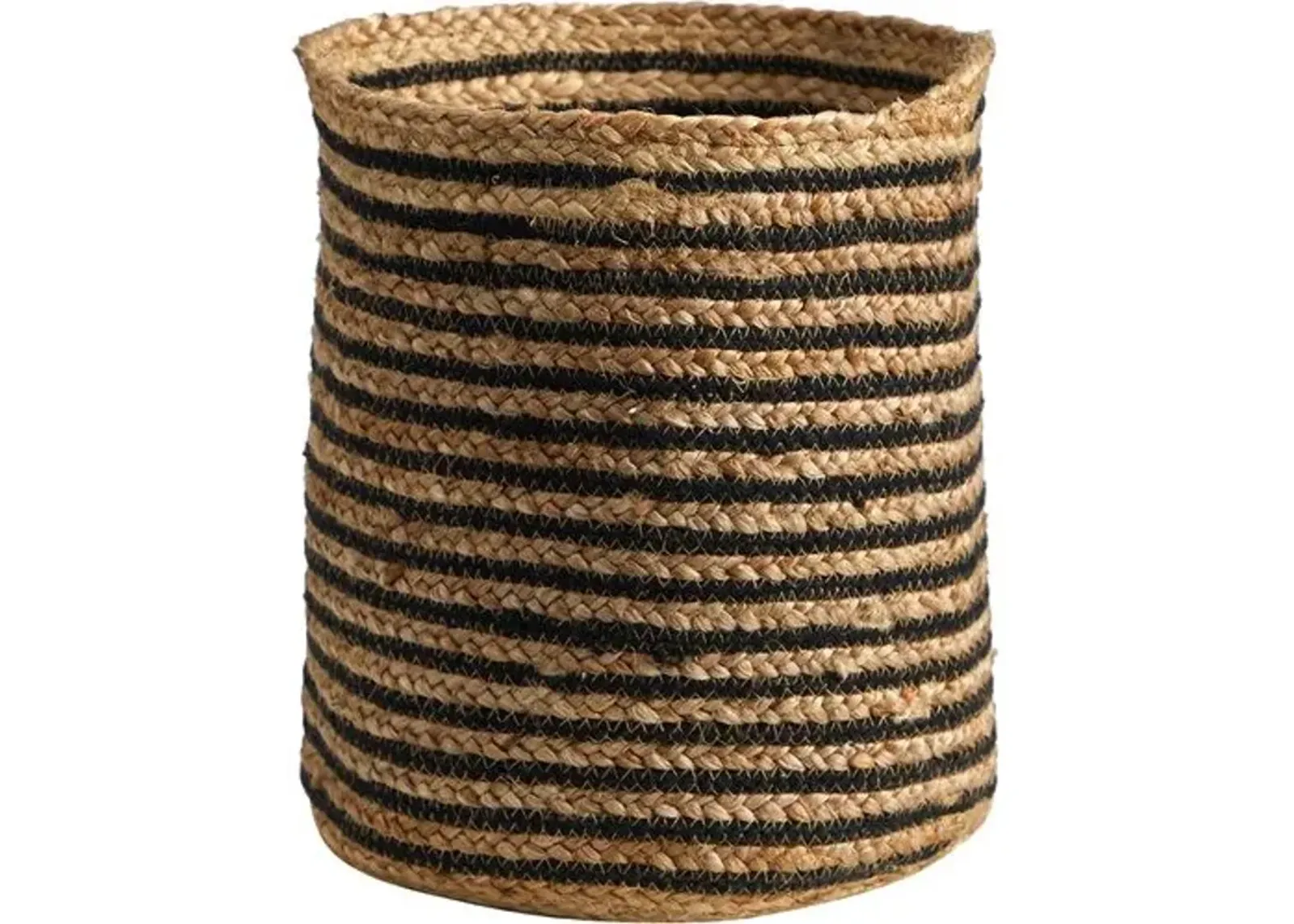 Natural Jute Basket Planter - Beige - 13'L x 13'W x 13.5'H