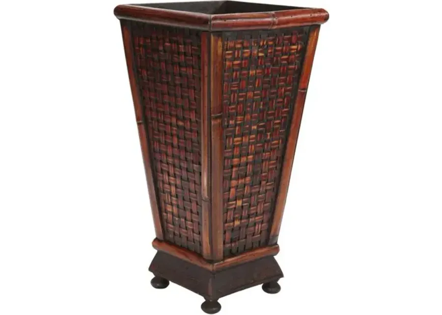 Designer Decorative Planter - Brown - 9'L x 9'W x 17.5'H