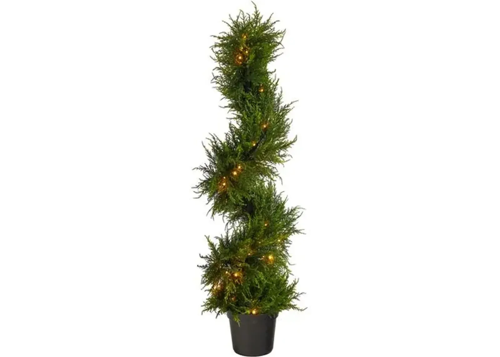 45" Faux Cypress Tree - Green