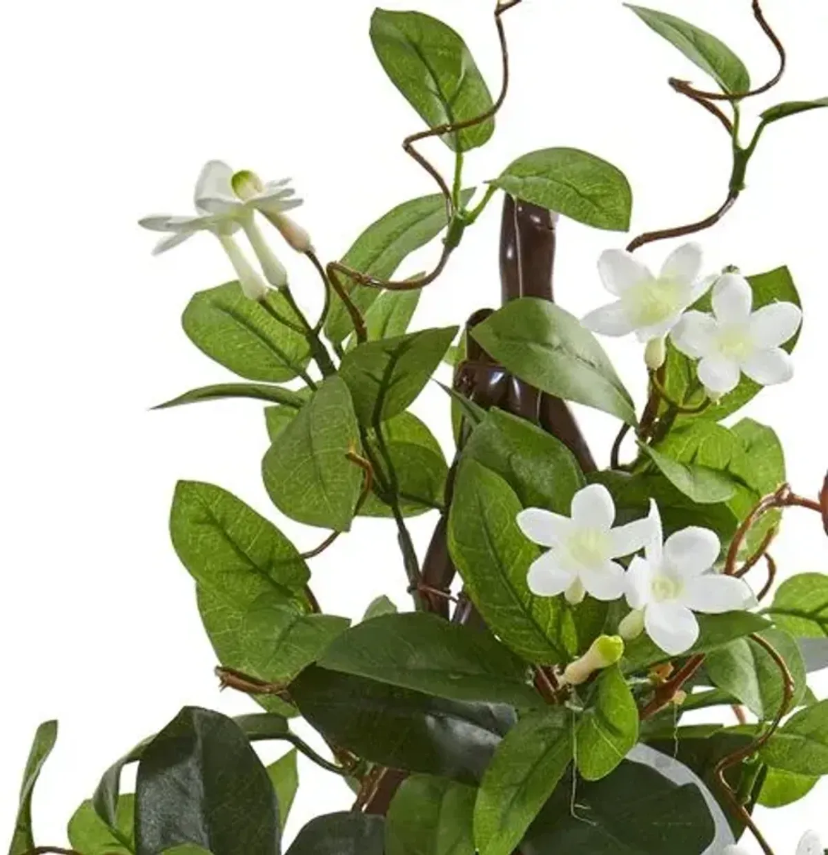 24” Stephanotis Artificial Plant - White