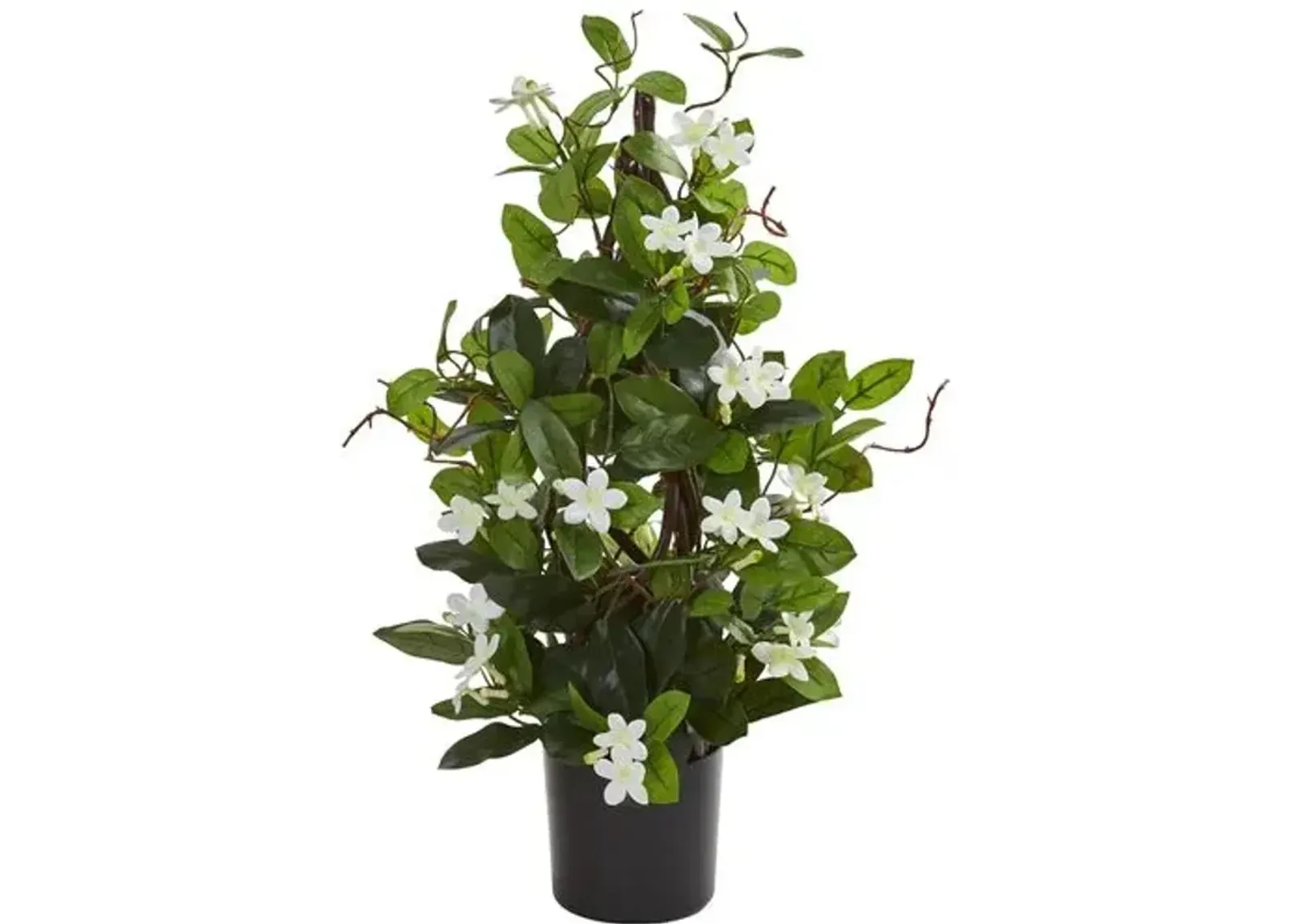 24” Stephanotis Artificial Plant - White