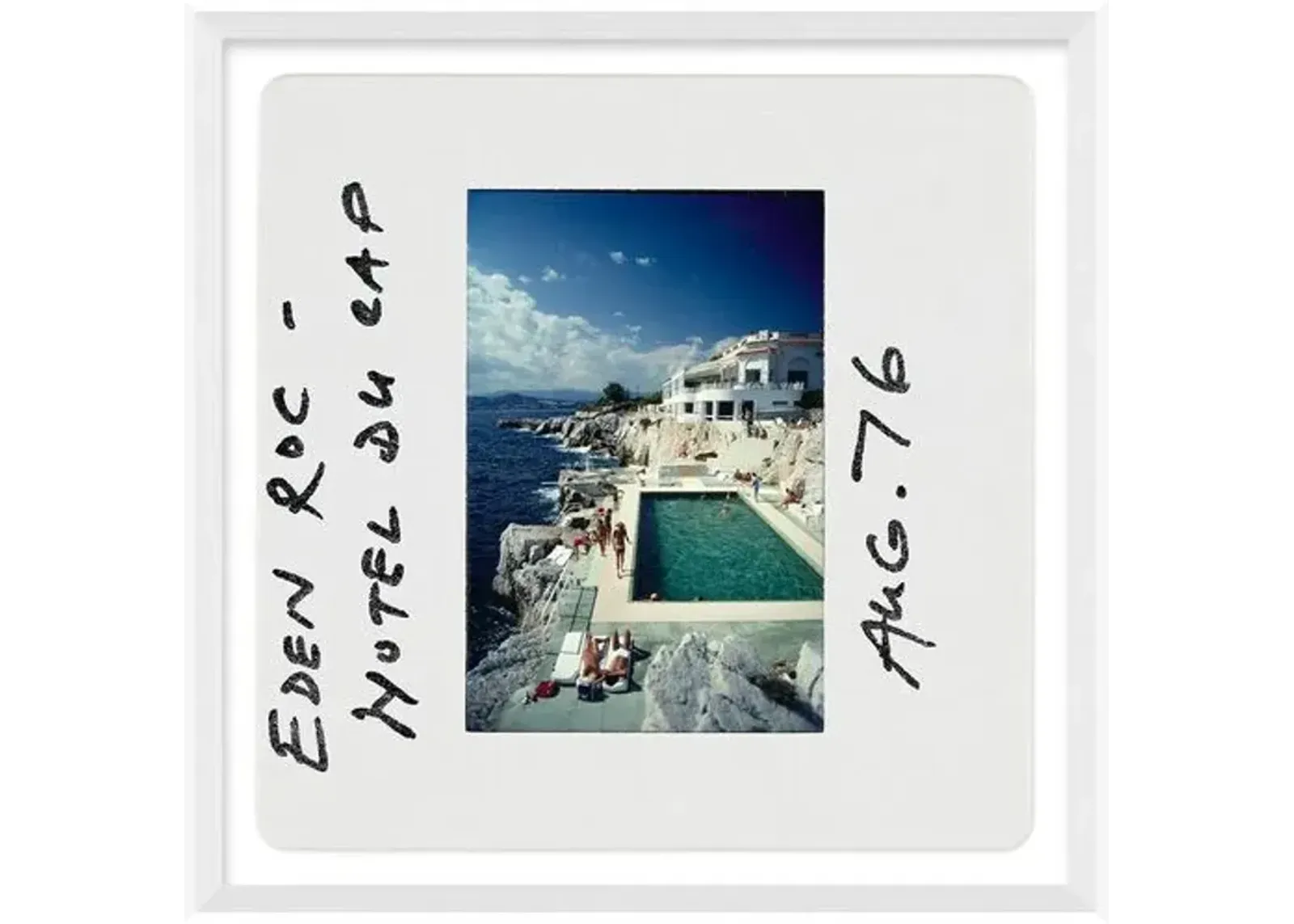 Slim Aarons - Hotel Du Cap Eden-Roc - Slide - August 1 - 1976