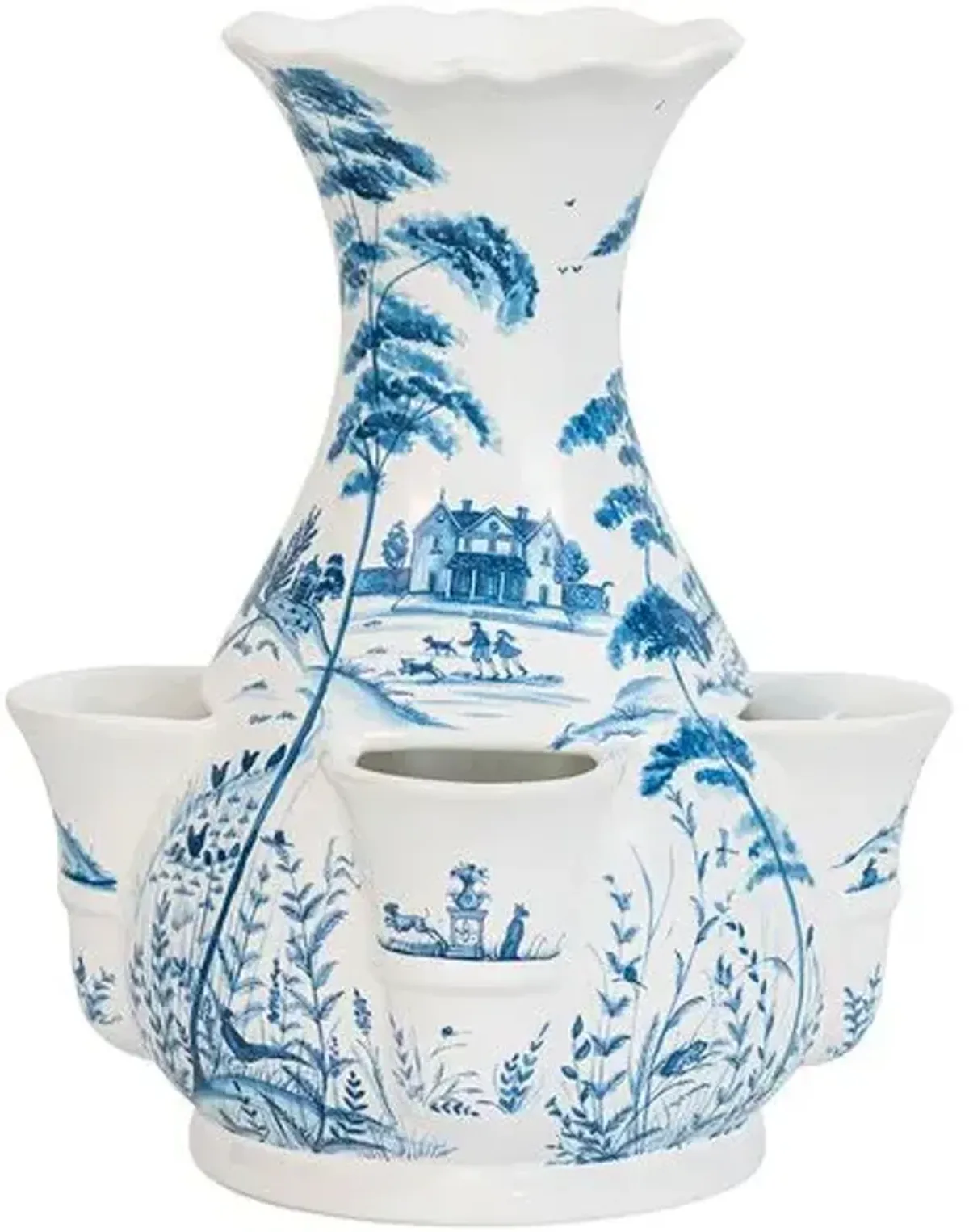 Country Estate Tulipiere Vase - Juliska - Blue