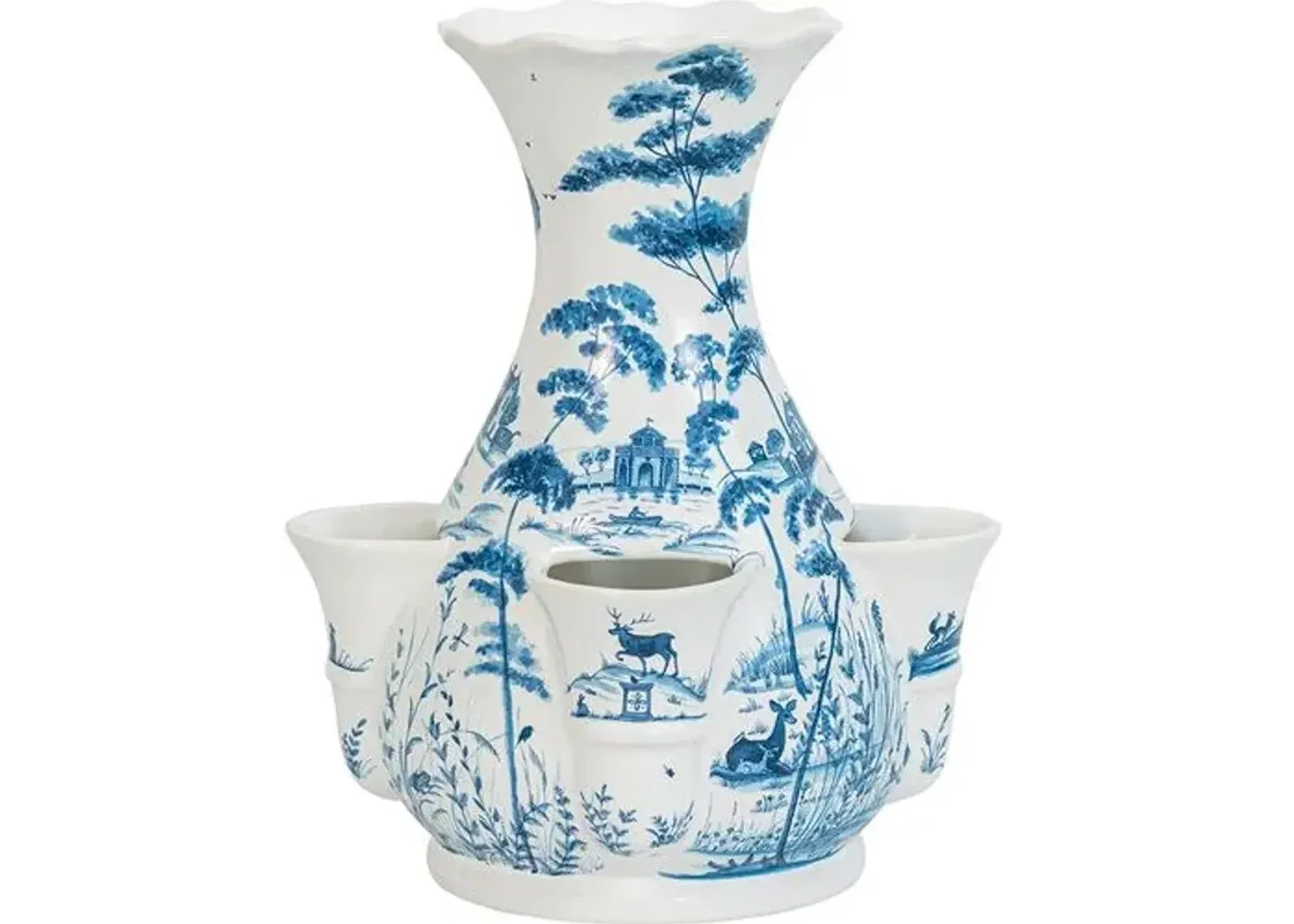 Country Estate Tulipiere Vase - Juliska - Blue