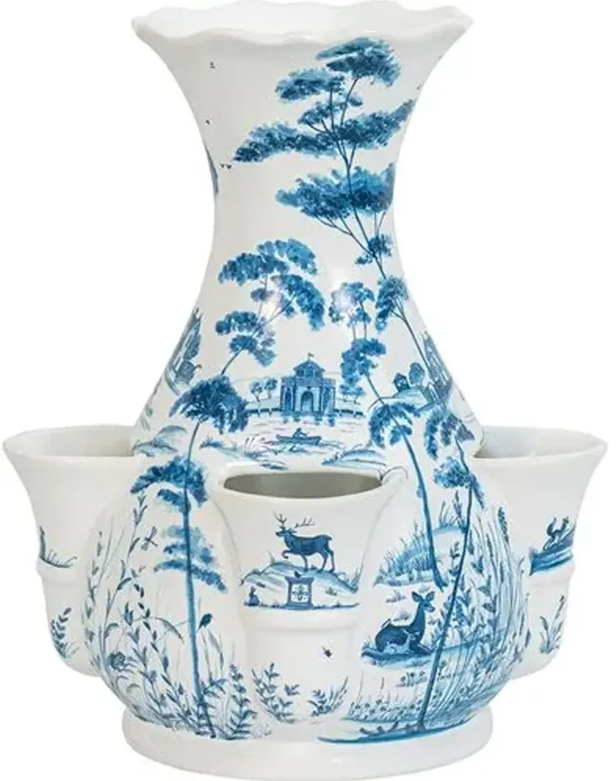 Country Estate Tulipiere Vase - Juliska - Blue