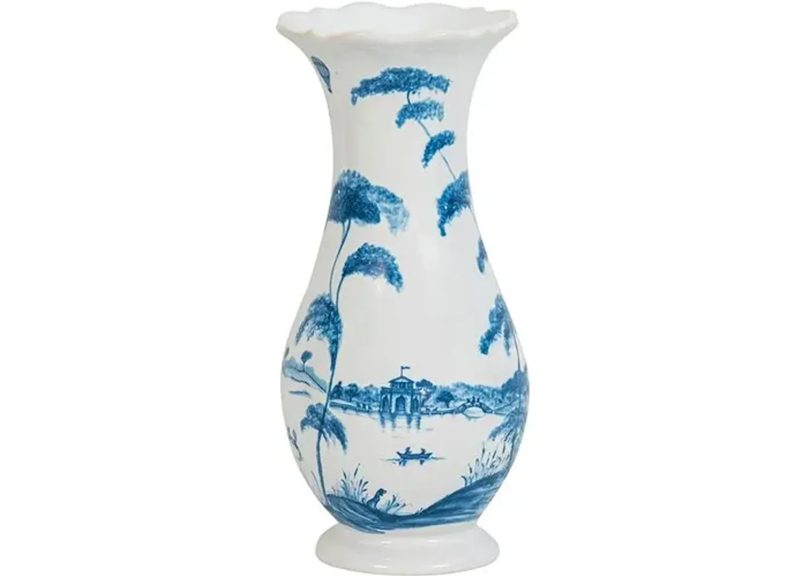 9" Country Estate Vase - Juliska - Blue