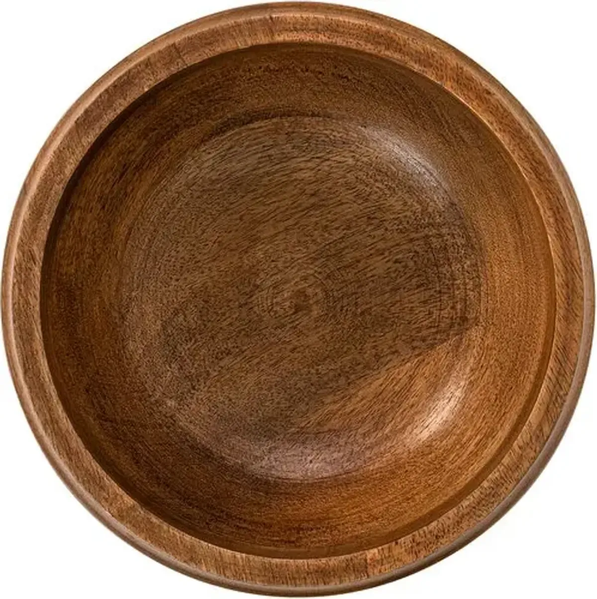 Bilbao Wood Serving Bowl - Juliska - Brown