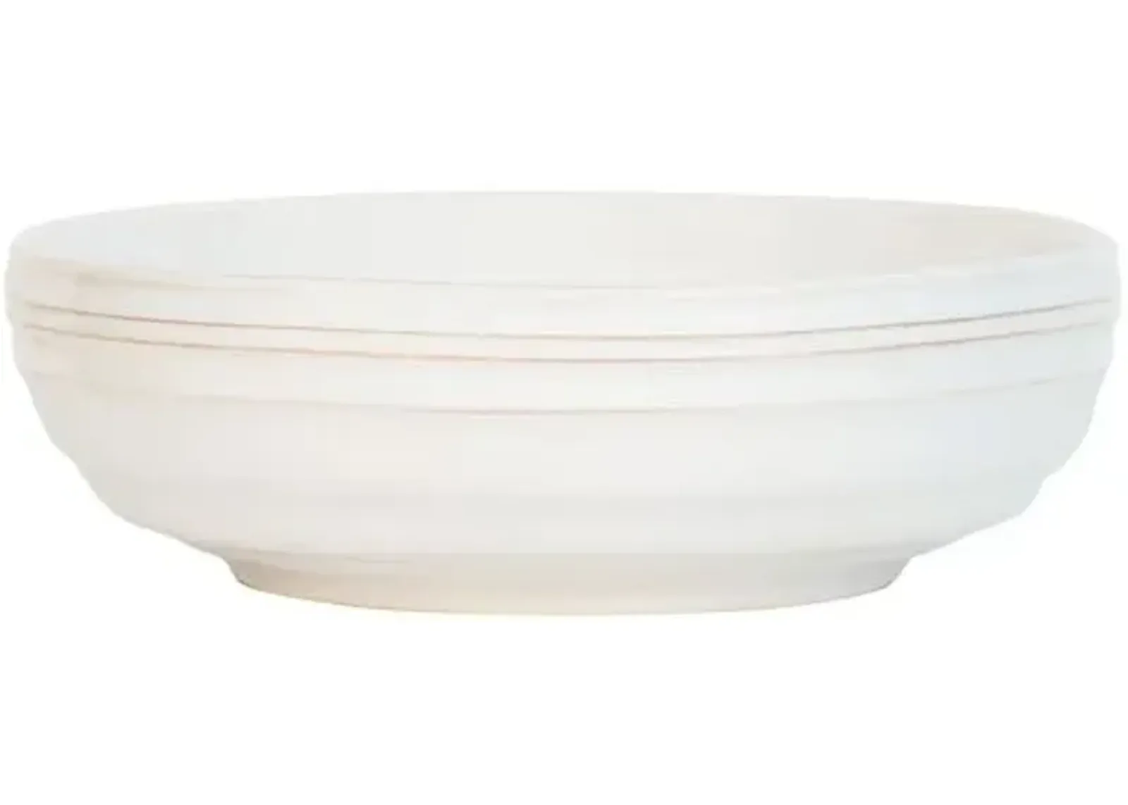 Bilbao Coupe Bowl - Juliska - Handcrafted - White