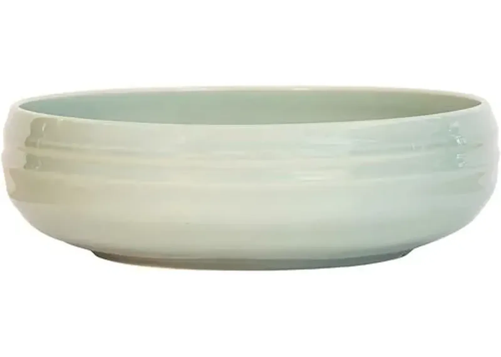 12" Bilbao Serving Bowl - Juliska - Handcrafted - Green