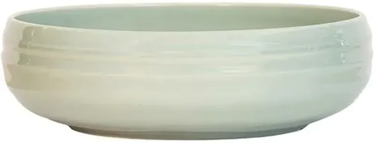 12" Bilbao Serving Bowl - Juliska - Handcrafted - Green