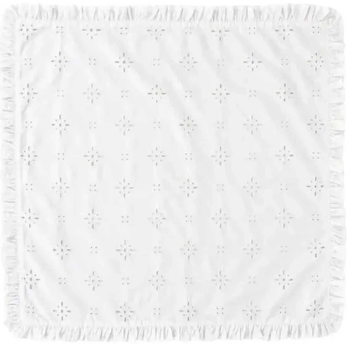 Eyelet Napkin -Juliska - White